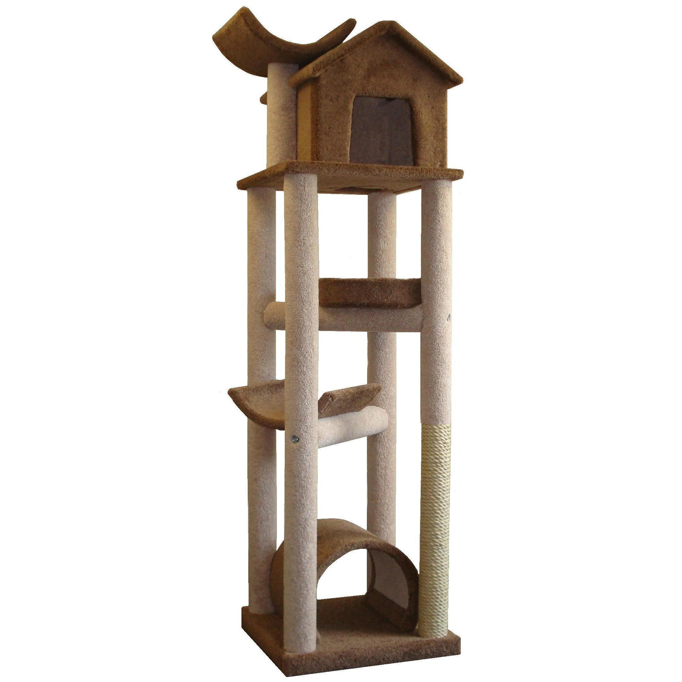Molly and Friends 86" The Skyscraper Cat Tree & Reviews Wayfair