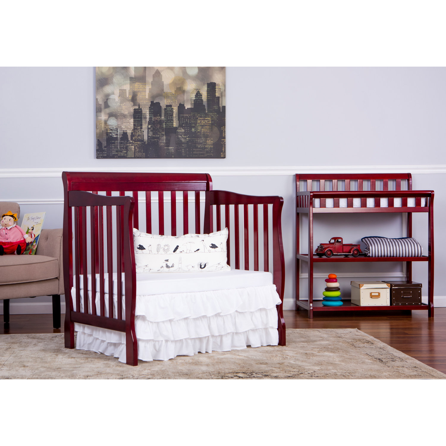 Dream On Me Dream on Me 2in1 Ashton Changing Table & Reviews Wayfair