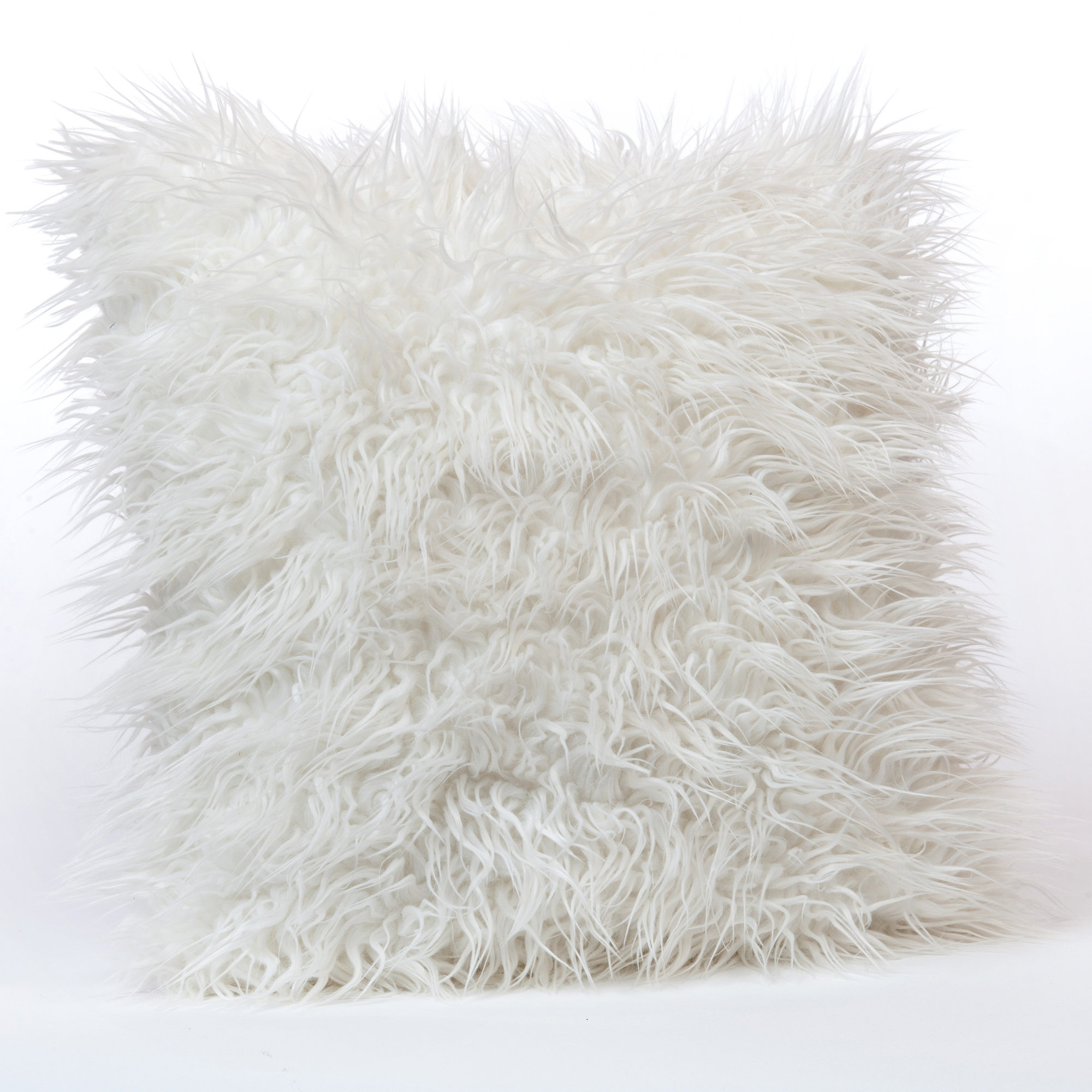 Berkshire Blanket Mongolian Faux Fur Throw Pillow & Reviews Wayfair