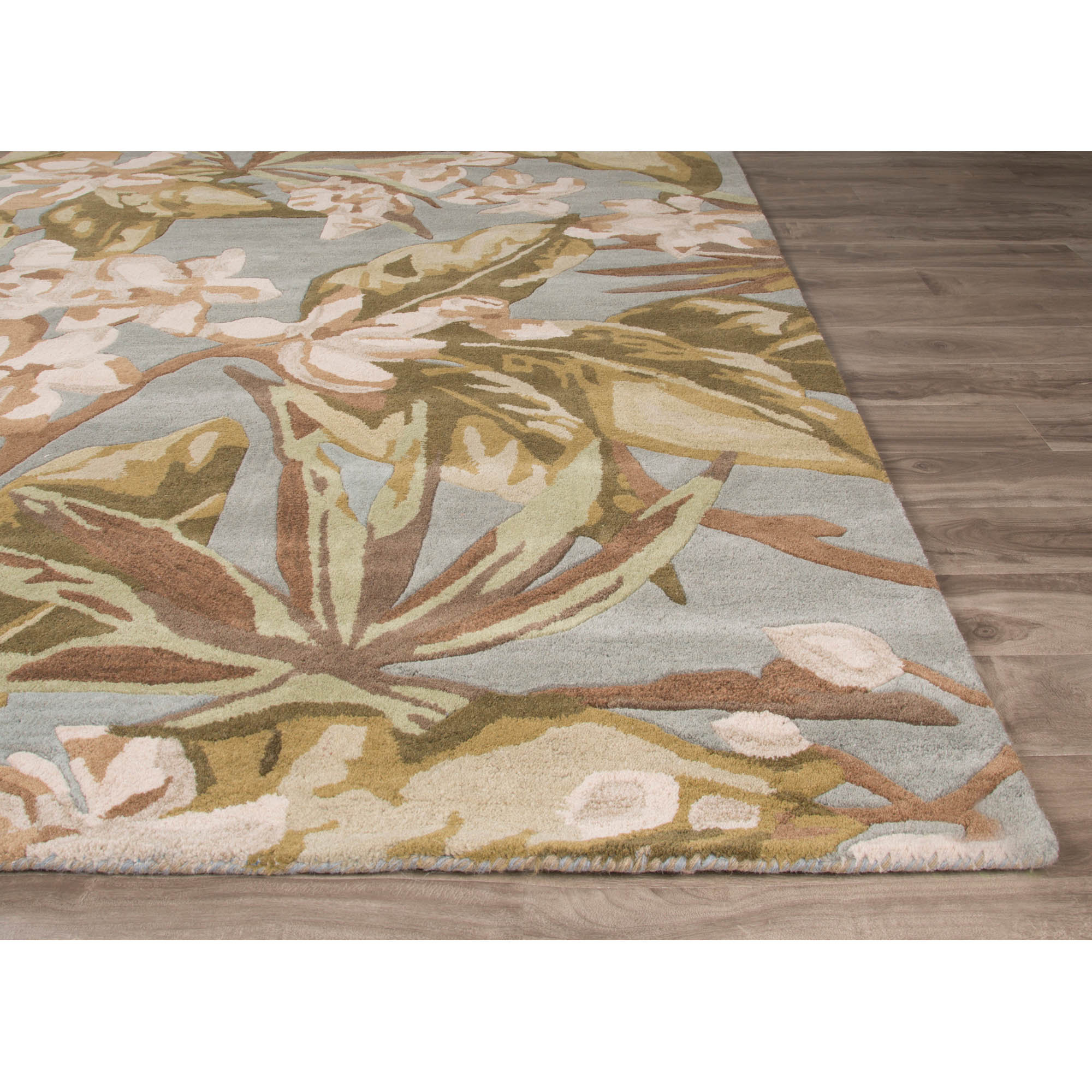 Coastal Seaside HandTufted Green/Ivory Area Rug Wayfair
