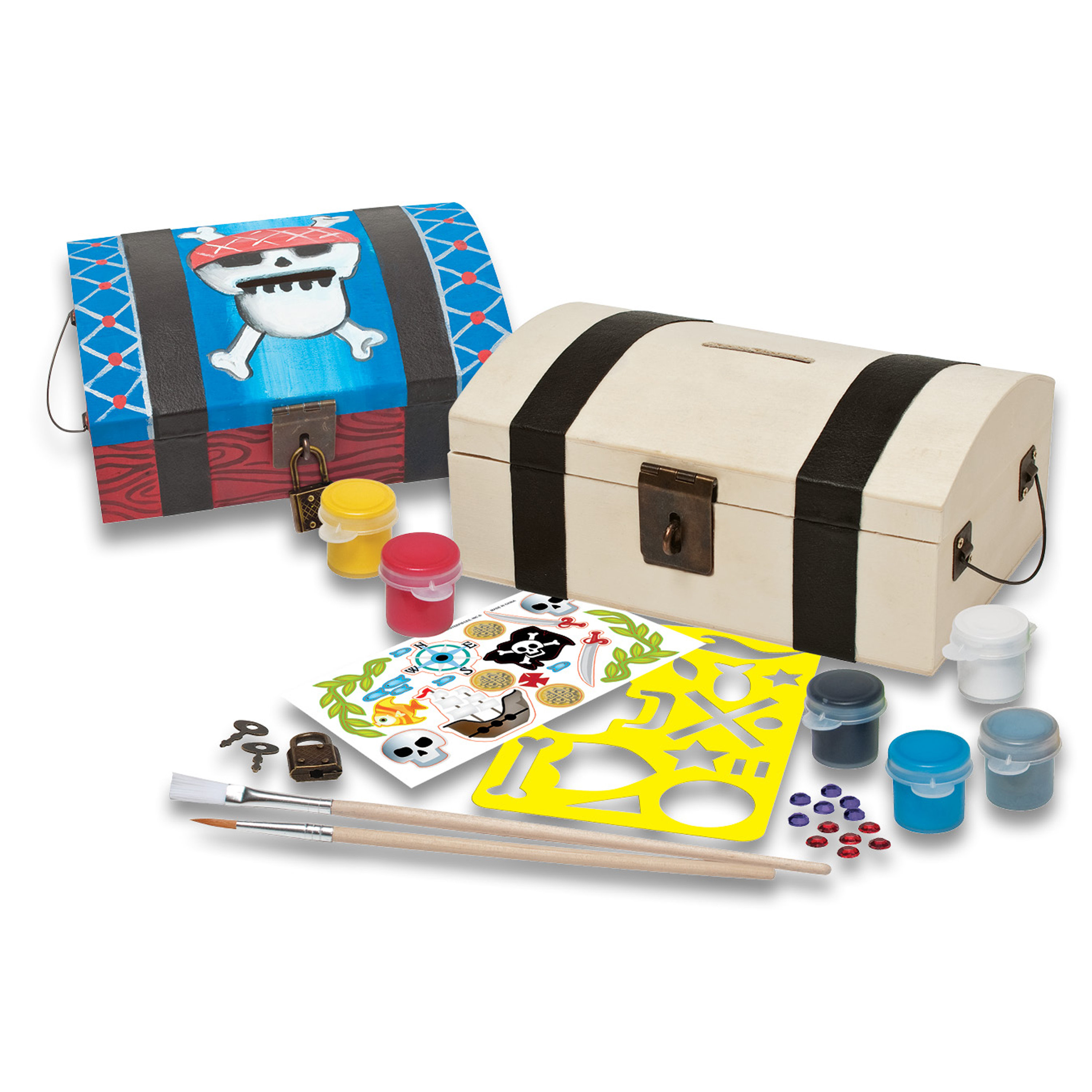 Works of Ahhh Treasure Chest Painting Set Wayfair