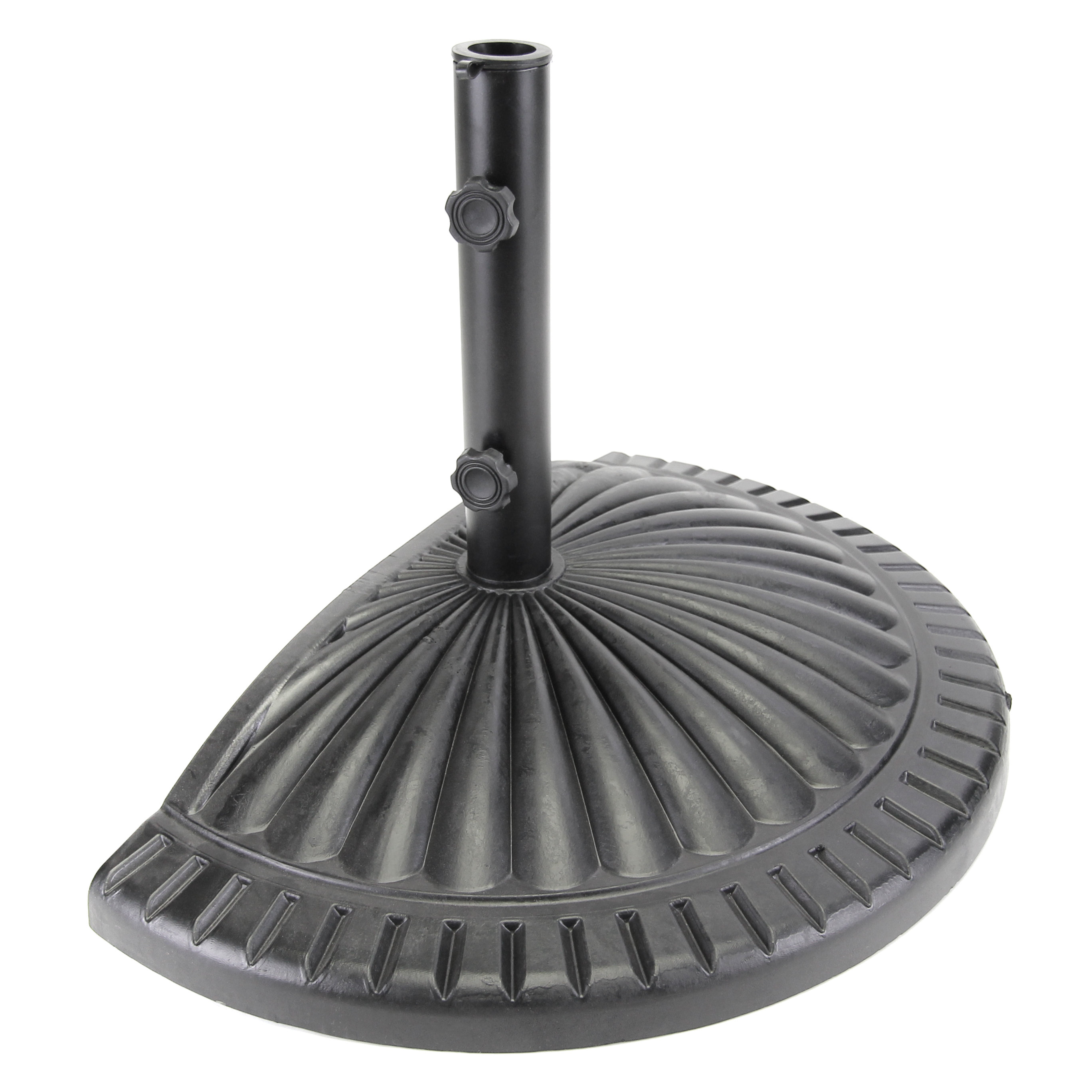 Jordan Manufacturing Polystone Half Umbrella Base & Reviews Wayfair