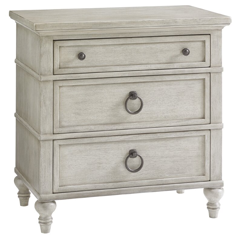 Oyster Bay 3 Drawer Cedarhurst Nightstand by Lexington