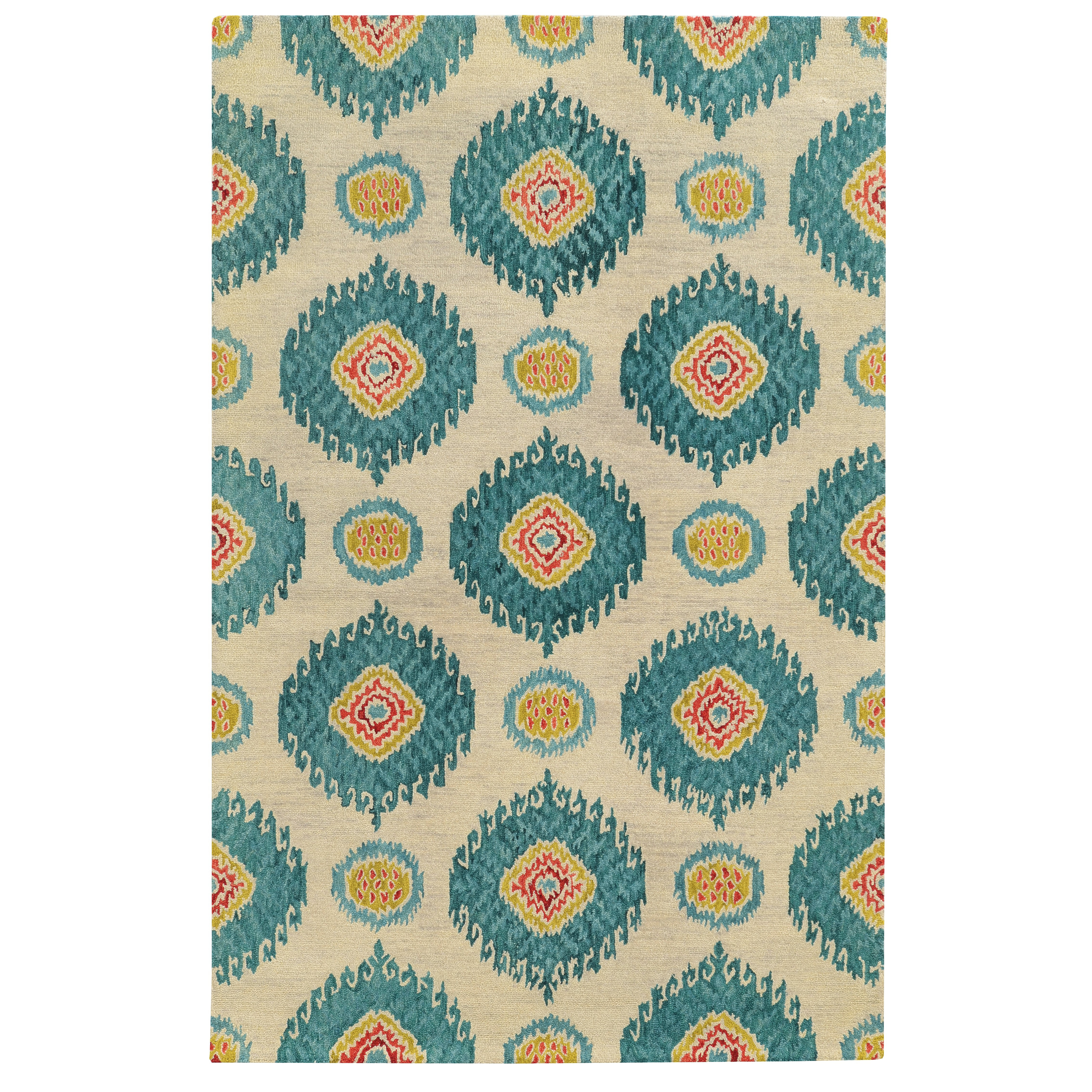 Tommy Bahama Jamison Beige / Blue Floral Rug Wayfair