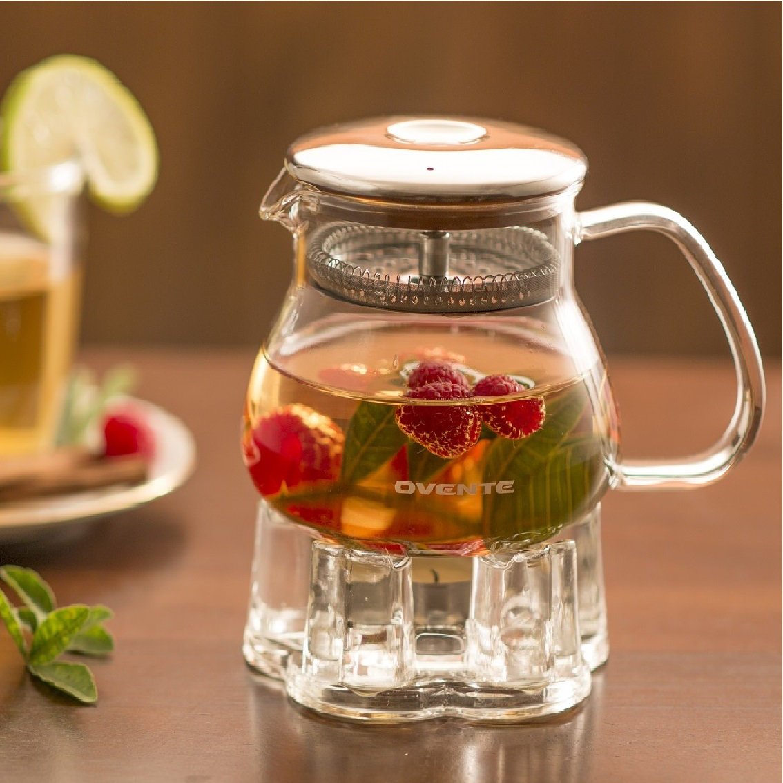 Ovente 0.84qt. Heat Tempered Glass Teapot & Reviews Wayfair