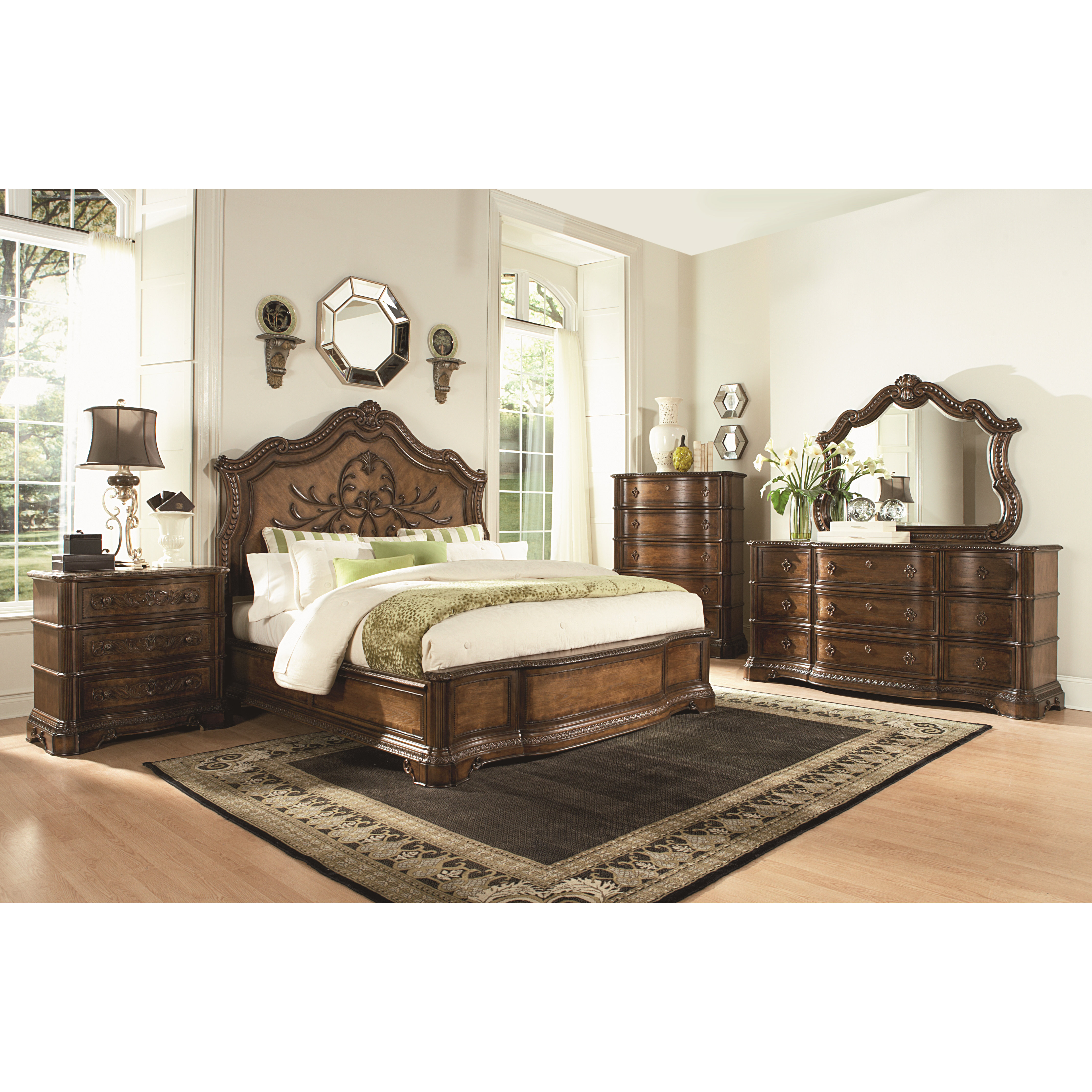 Legacy Classic Furniture Heritage Court Arched Sleigh Bedroom Collection(40).jpg