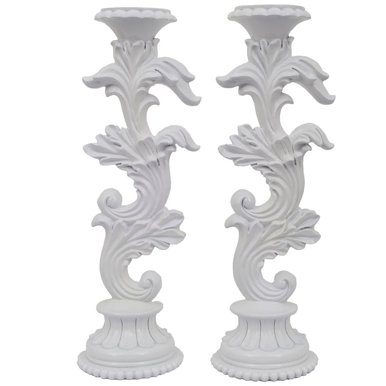 Decor Therapy Resin Candlestick & Reviews Wayfair