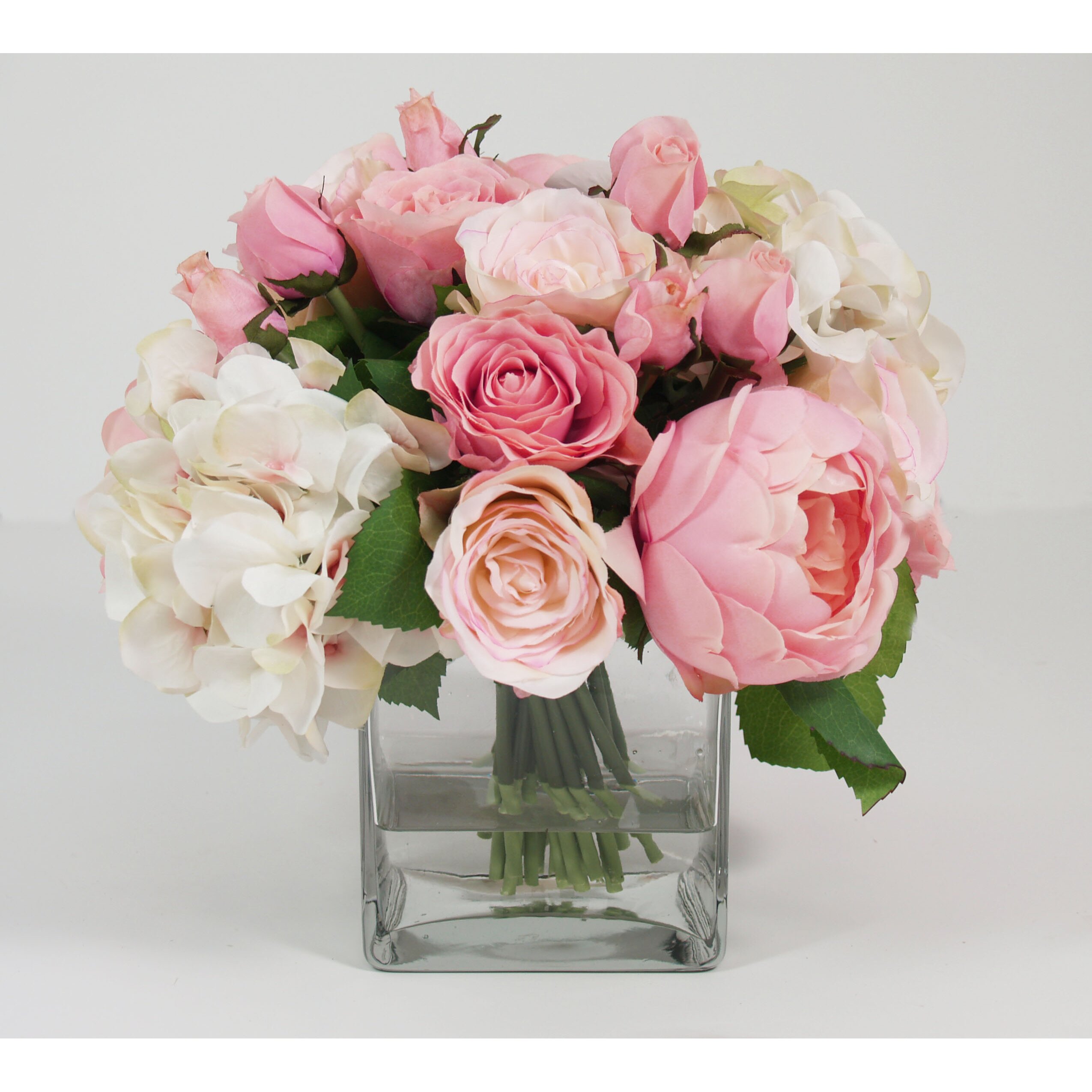 Creative Displays, Inc. Spring Additions Pink & White Assorted Rose in ...
