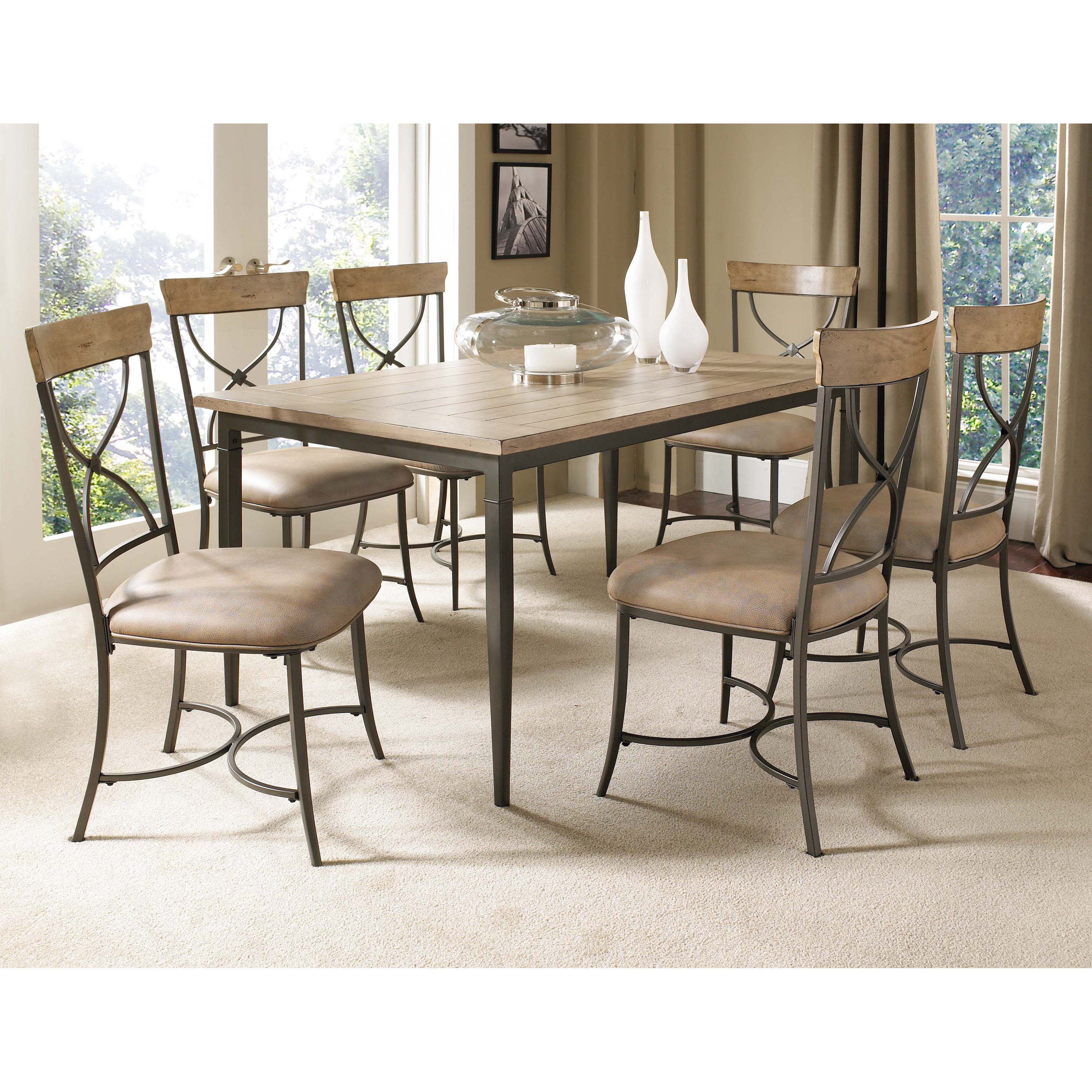 Hillsdale Charleston 7 Piece Dining Set & Reviews Wayfair