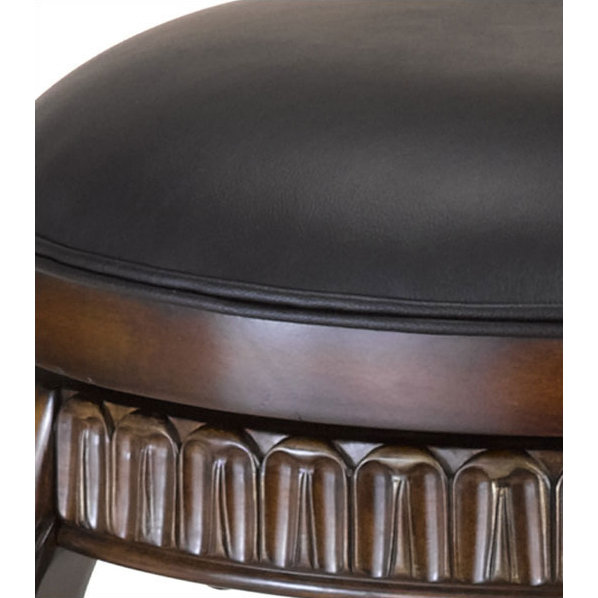 Hillsdale Fleur De Lis 24" Swivel Bar Stool with Cushion & Reviews