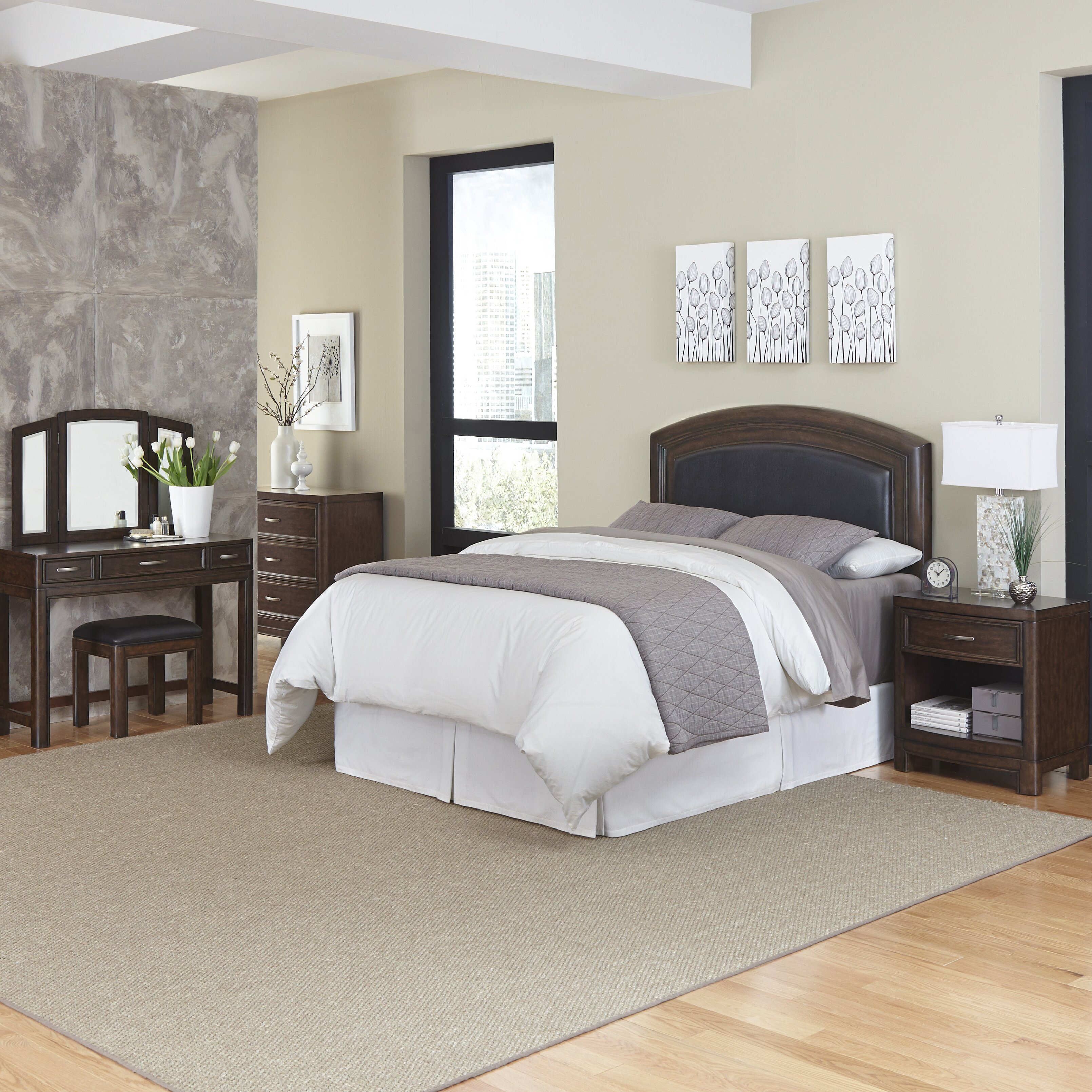 Crescent Hill Panel 5 Piece Bedroom Set | Wayfair