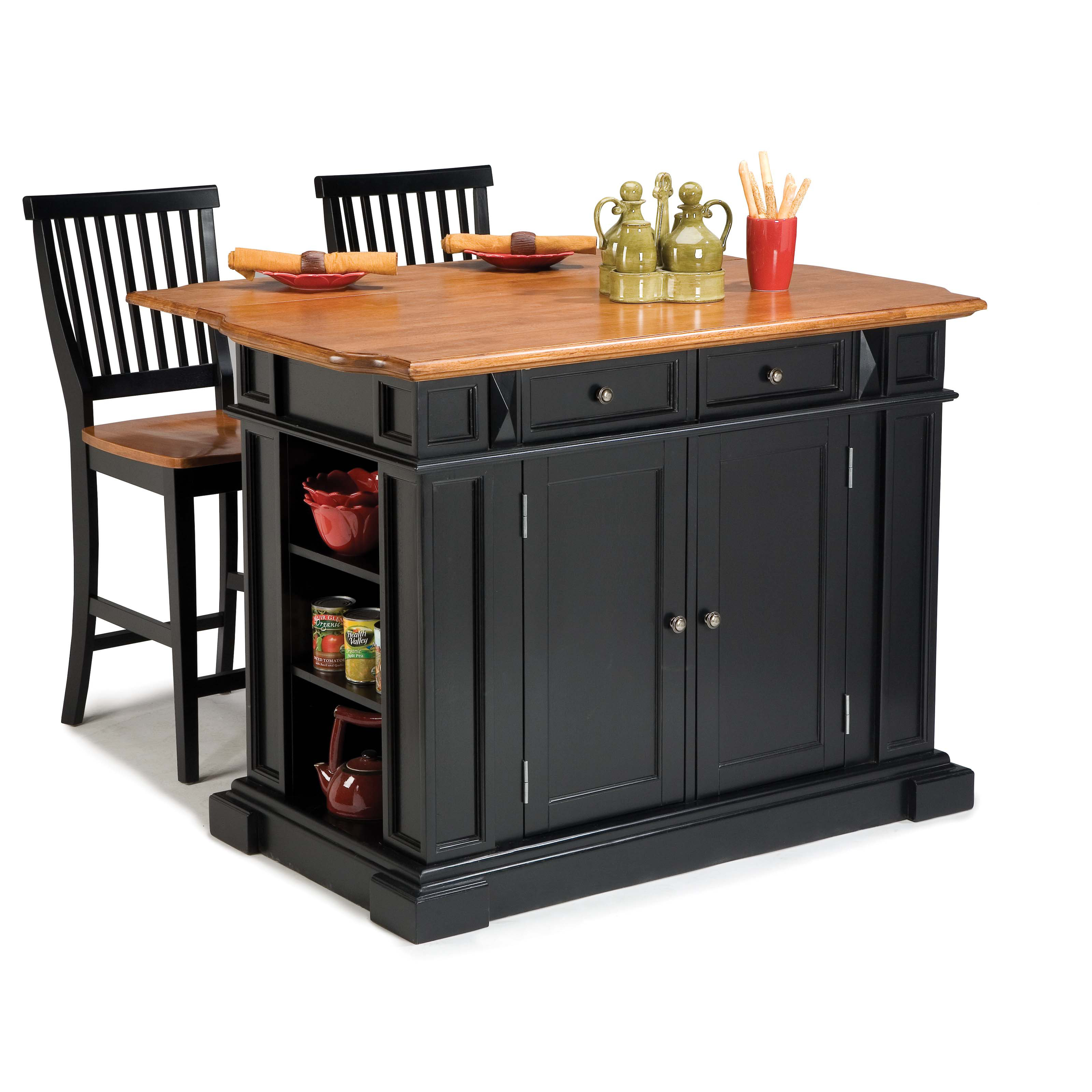 Home Styles 3 Piece Kitchen Island Set & Reviews Wayfair