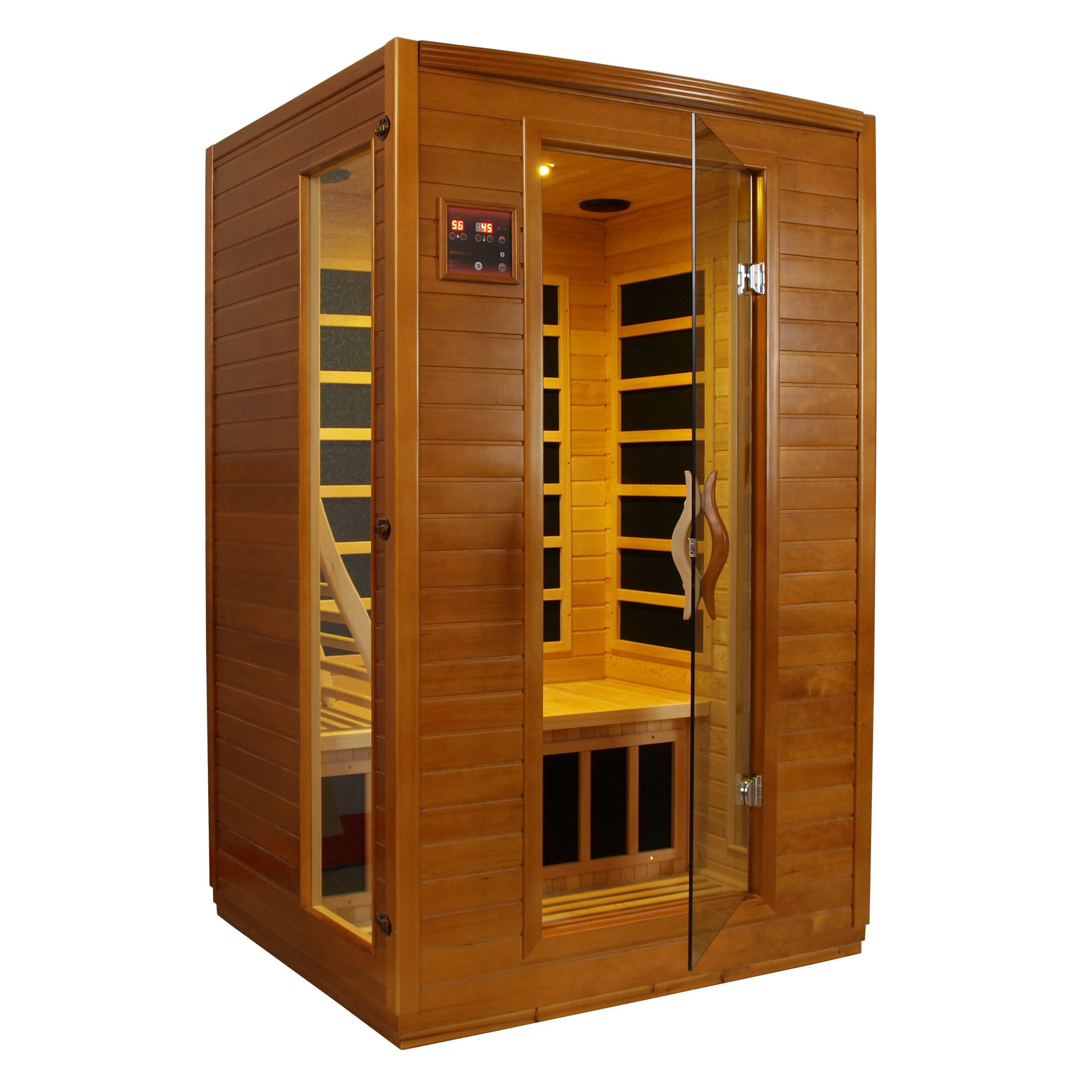Dynamic Infrared Luxury 2 Person IR Carbon FAR Infrared Sauna ... Dynamic Infrared Luxury 2 Person IR Carbon FAR Infrared Sauna ...