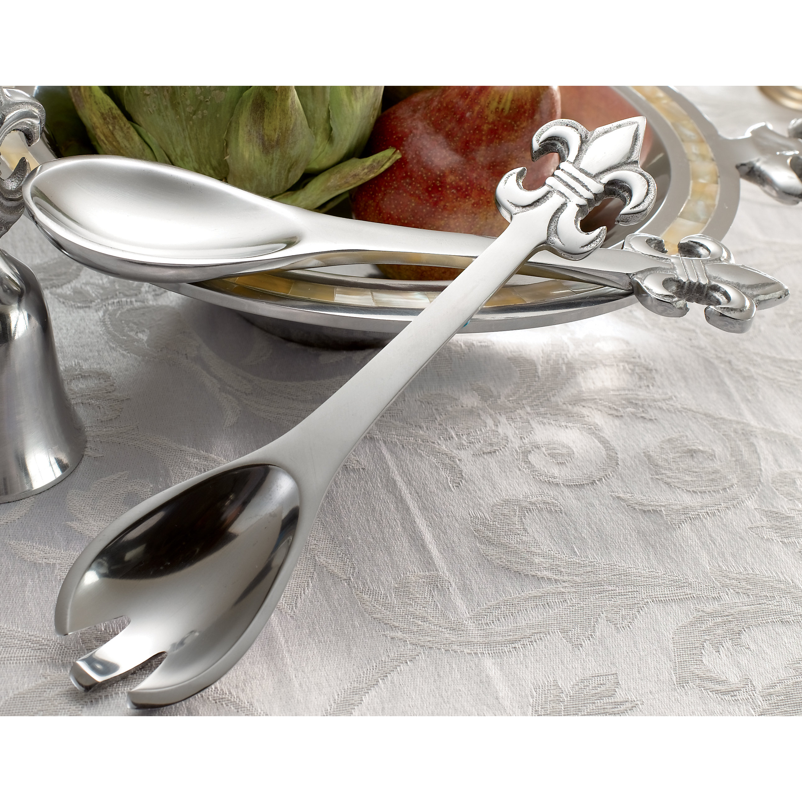 Fleur de Lis 2 Piece Flatware Set Wayfair