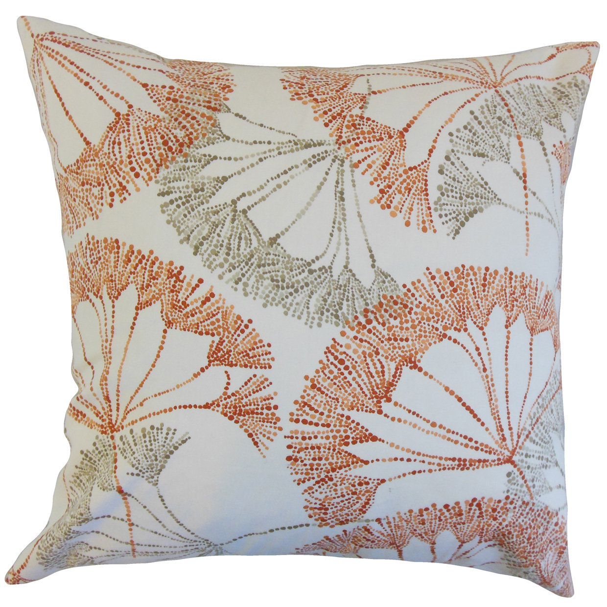 The Pillow Collection Grove Floral Cotton Throw Pillow & Reviews Wayfair
