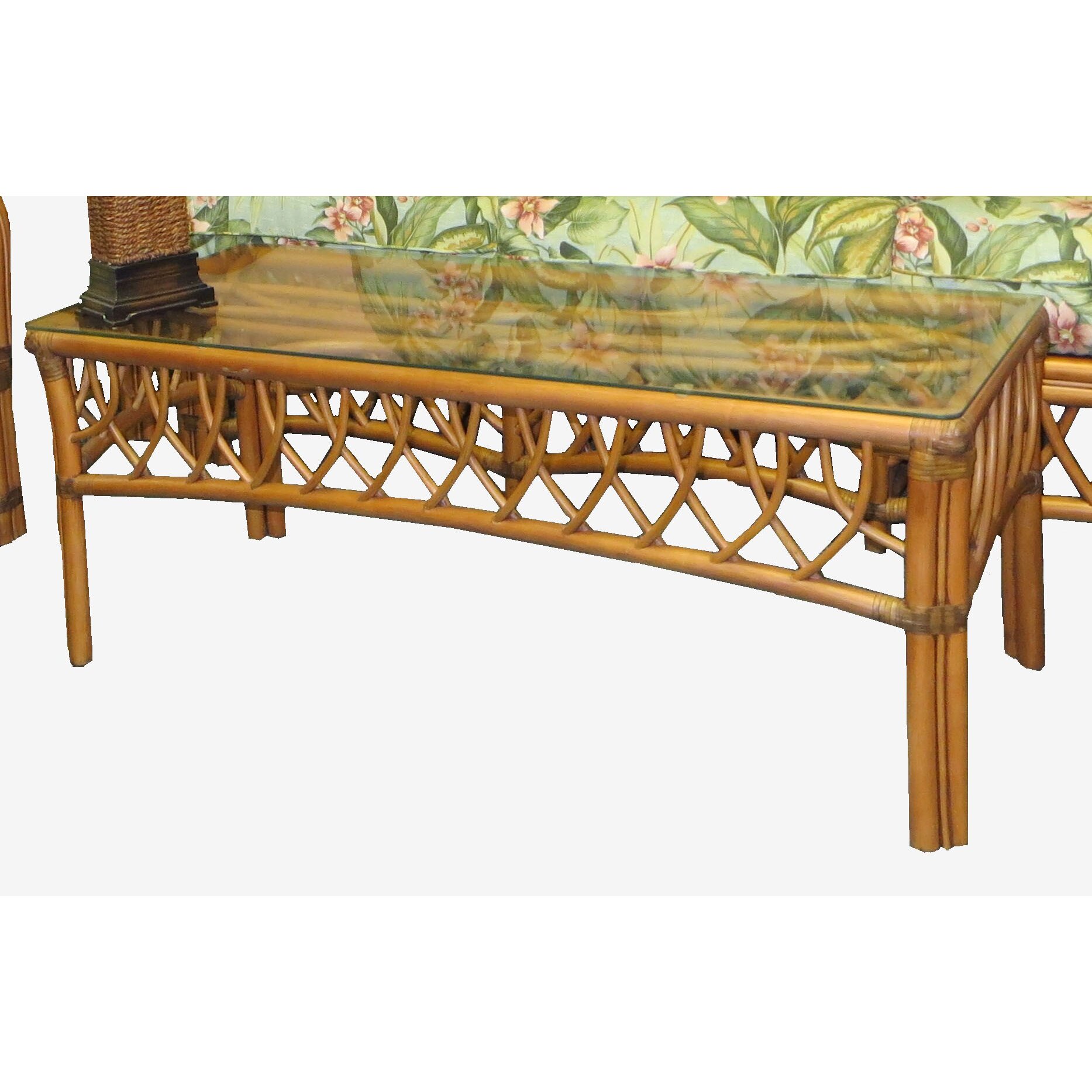 Spice Islands Wicker Montego Bay Coffee Table