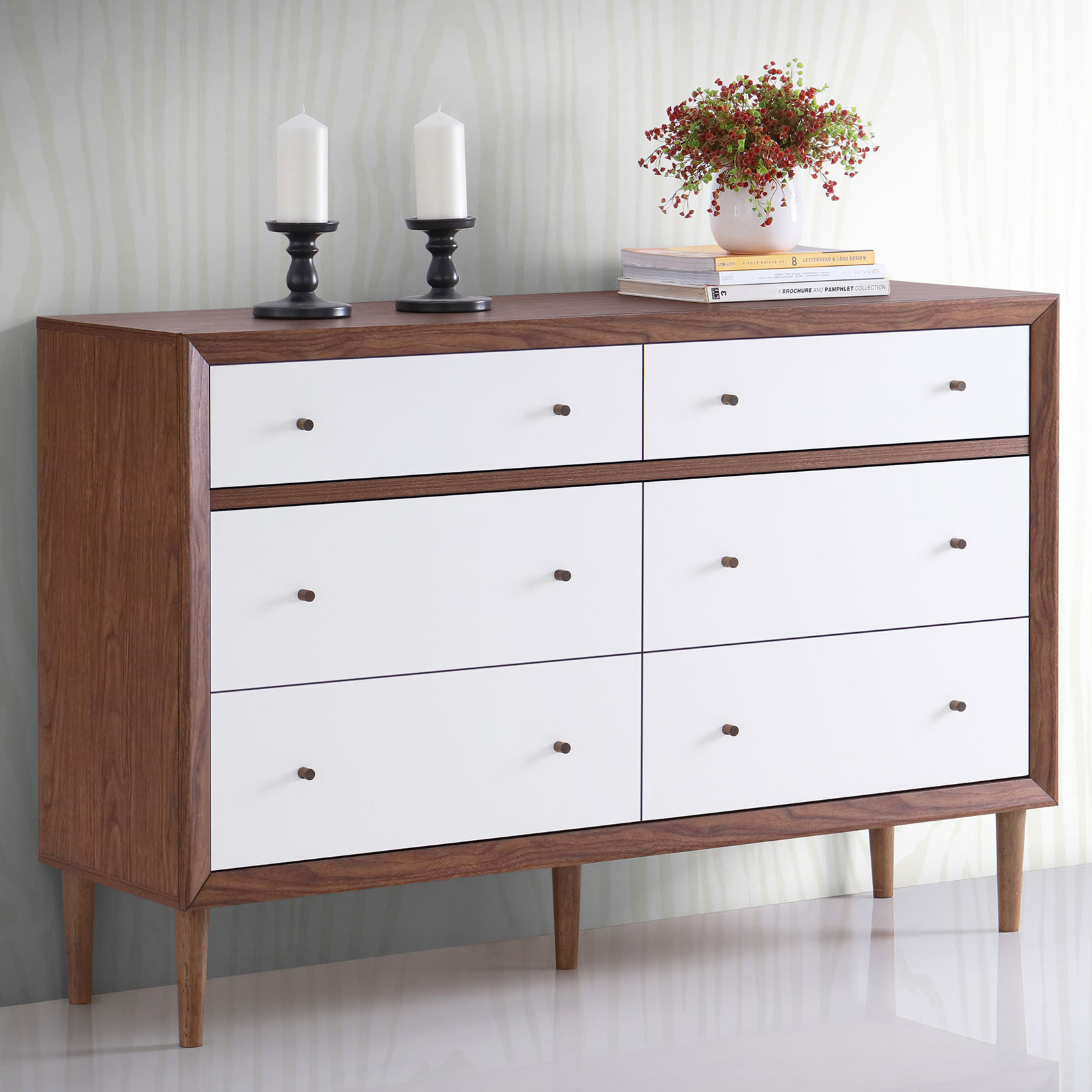 Wholesale Interiors Harlow 6 Drawer Dresser & Reviews Wayfair