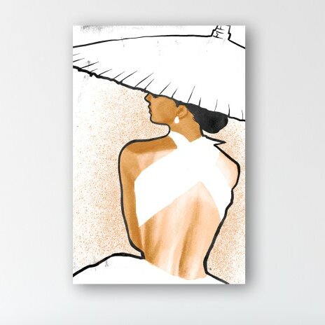 Oliver Gal Retro Glam I Graphic Art on Wrapped Canvas by Oliver Gal