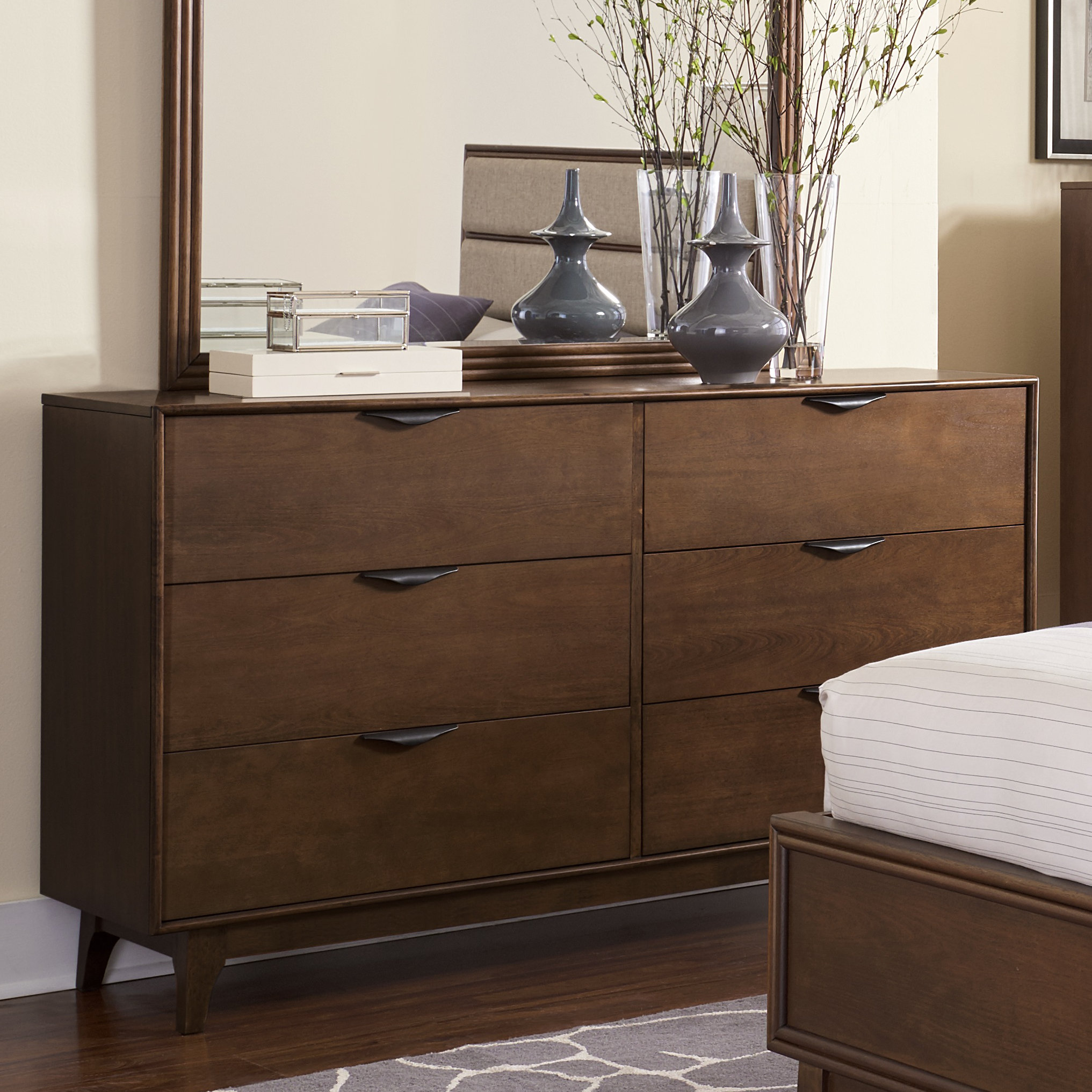 Corrigan Studio 6 Drawer Dresser & Reviews Wayfair