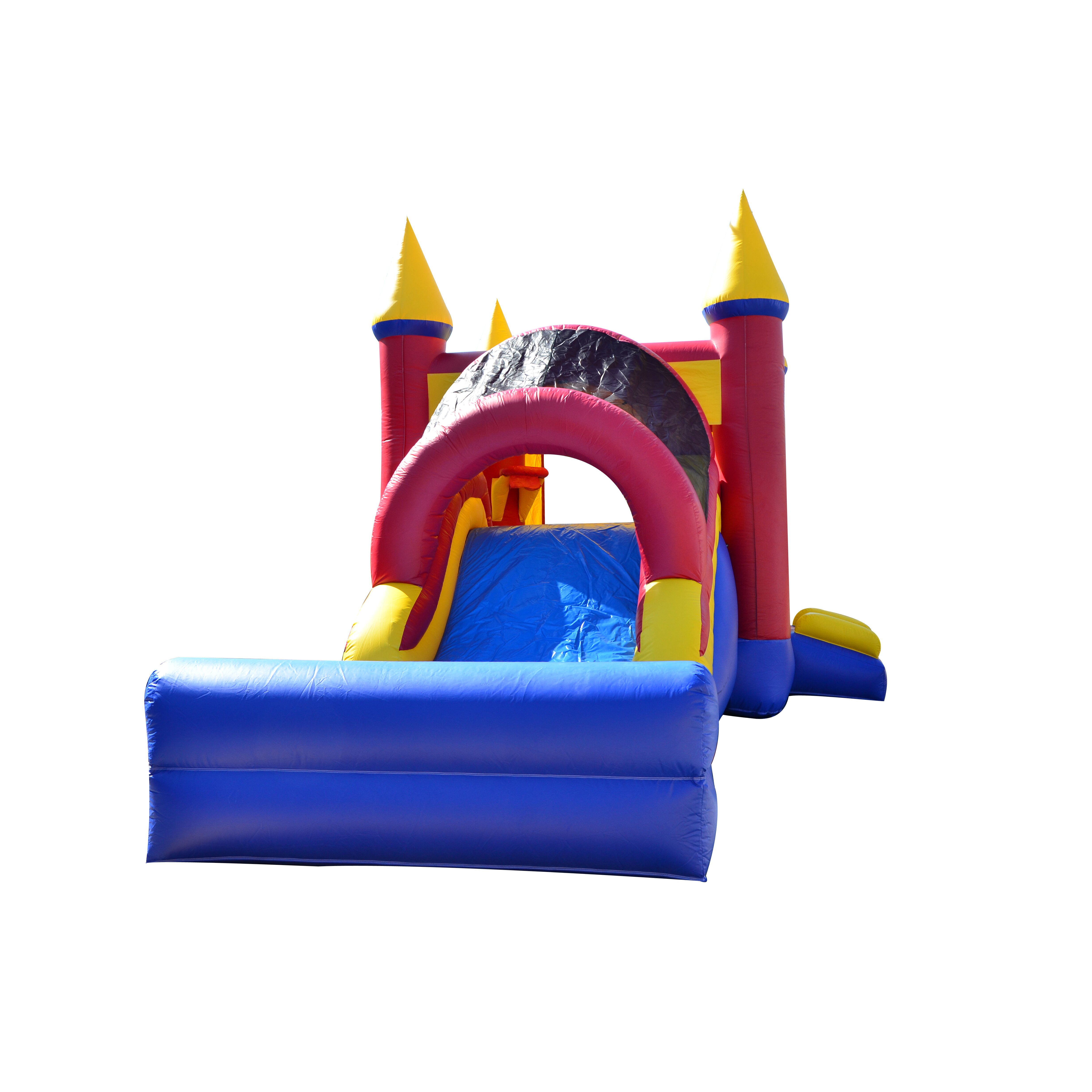 wet and dry inflatable bouncers