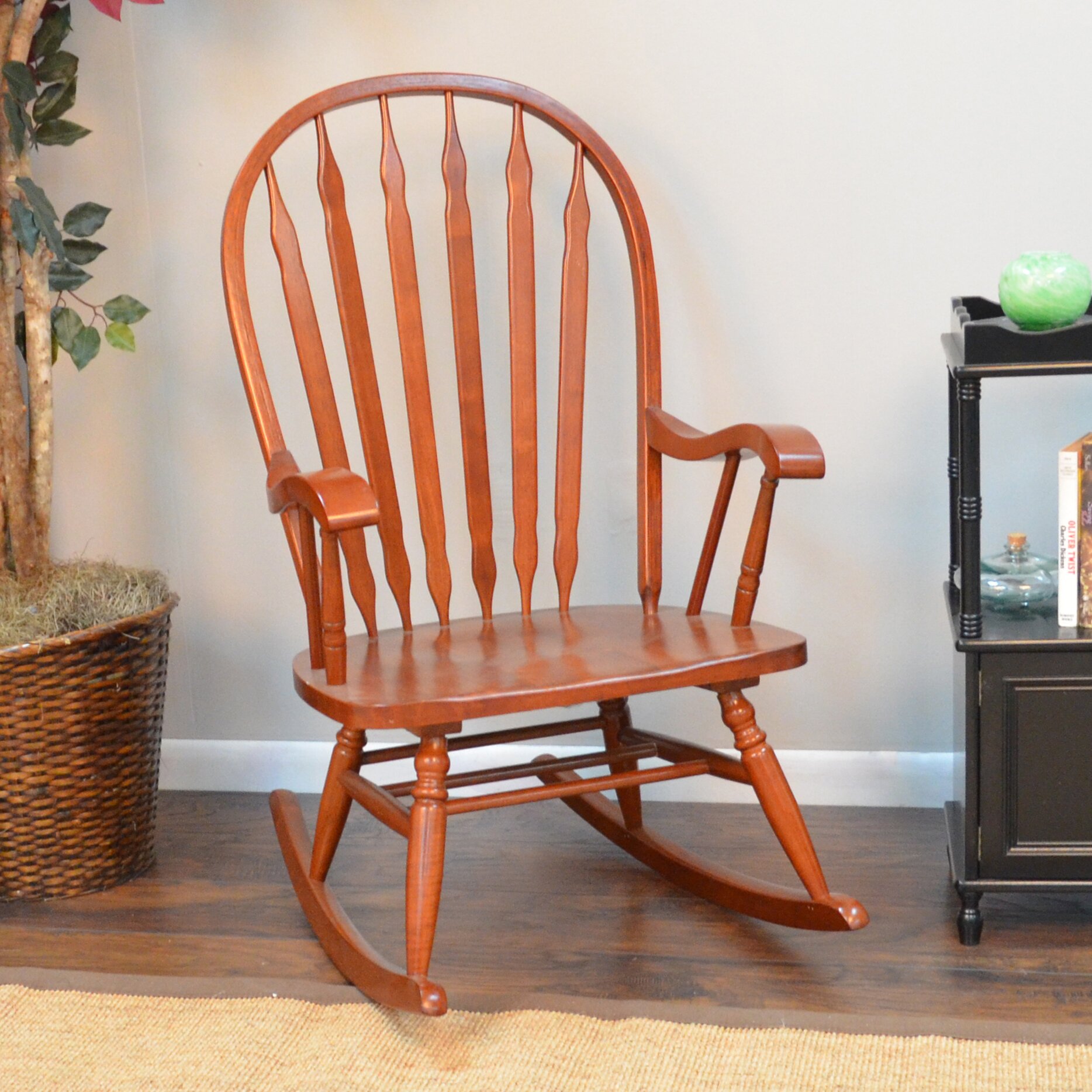 Carolina Cottage Windsor Rocking Chair & Reviews | Wayfair