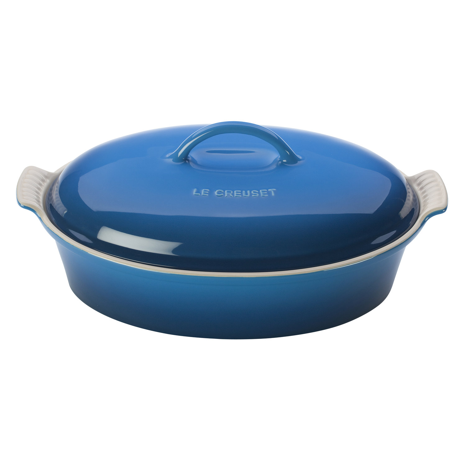 Le Creuset Stoneware NonStick 4 Qt. Oval Casserole & Reviews Wayfair