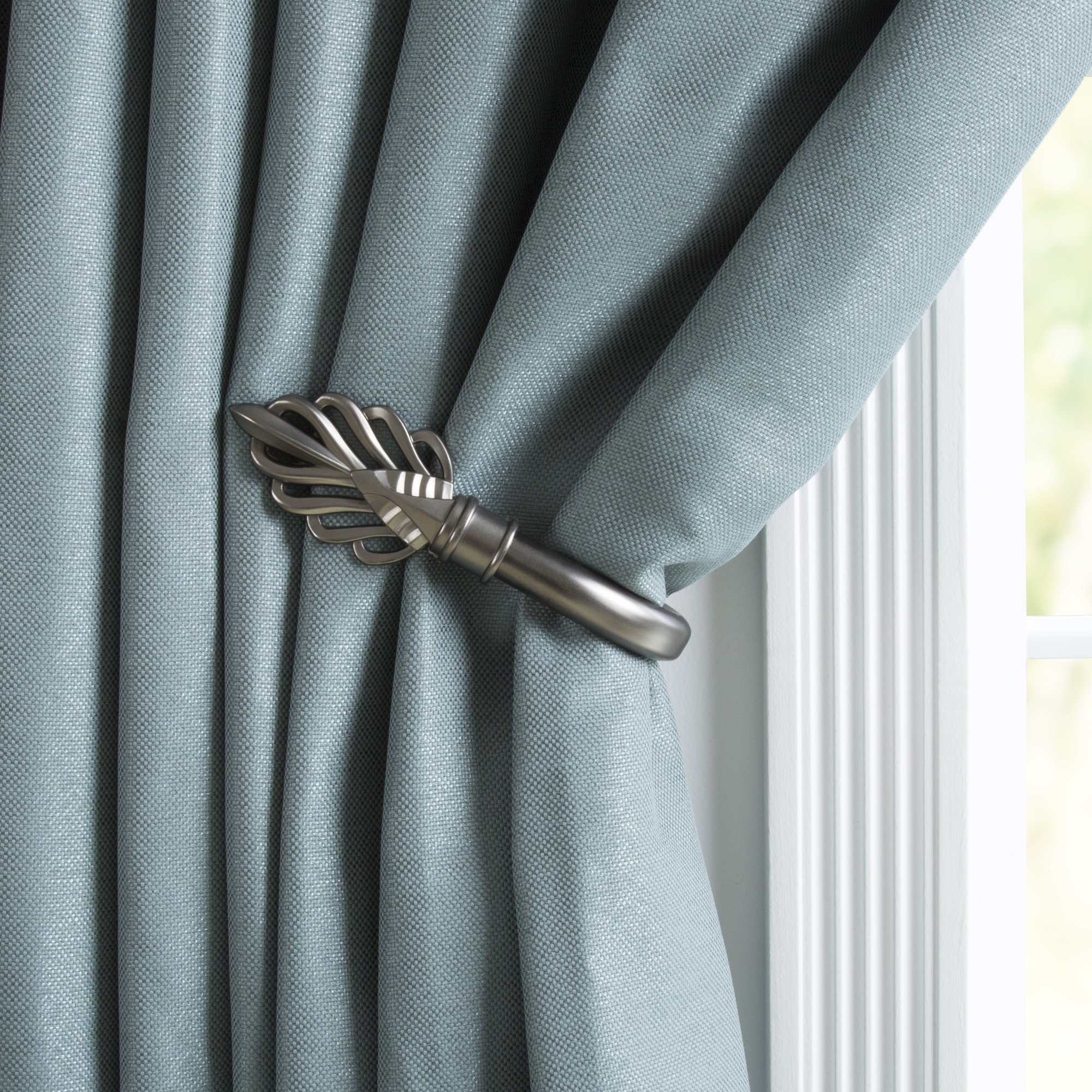 Leaf Curtain Holdback Wayfair