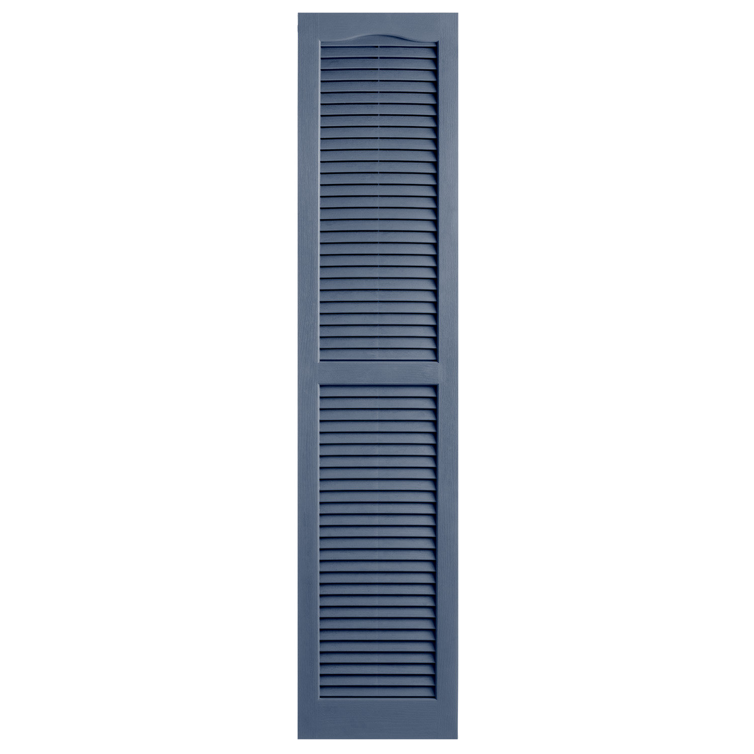 Alpha Shutters Exterior 14&quot; x 55&quot; Louvered Shutter