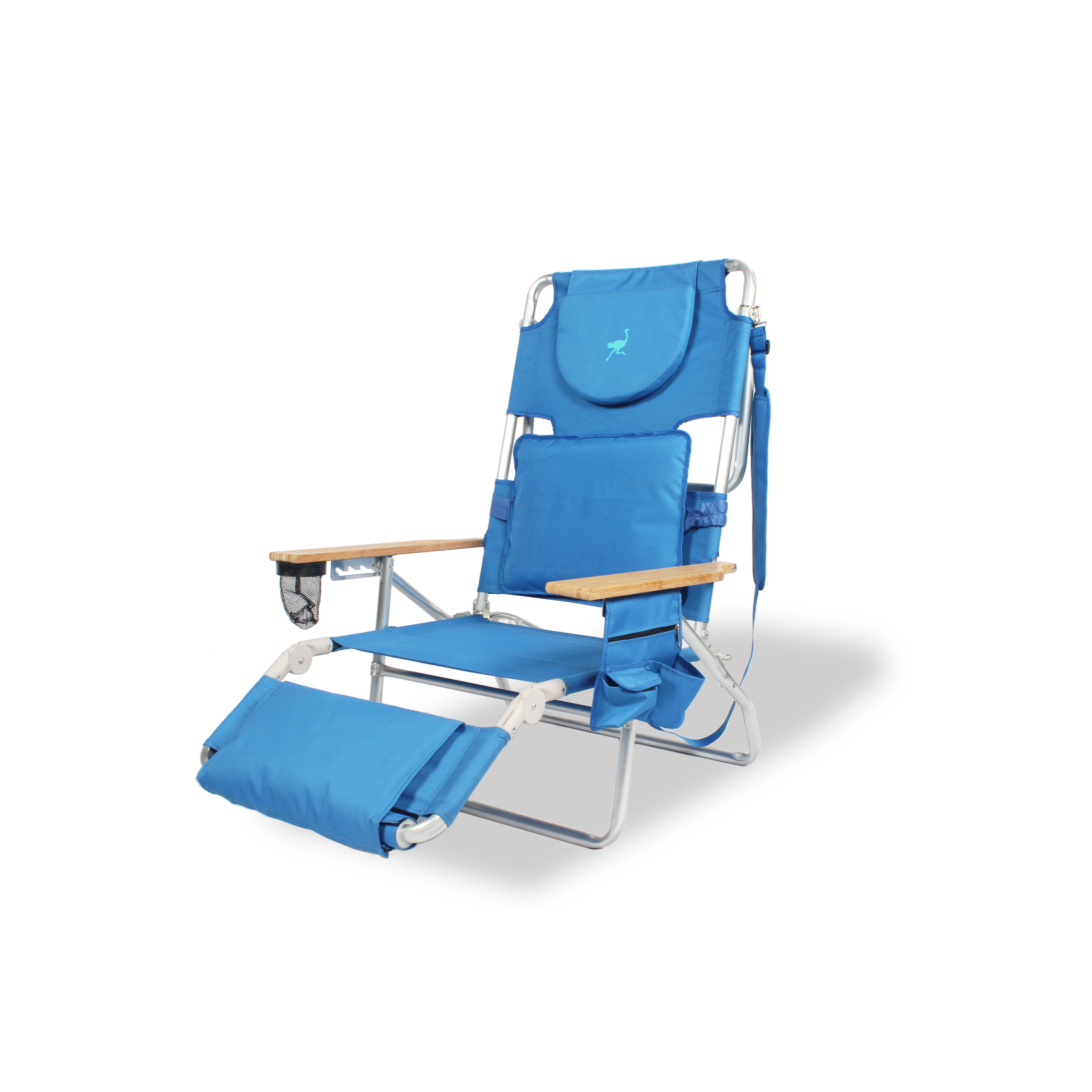 Ostrich Chair Padded Deluxe Beach Chair & Reviews Wayfair