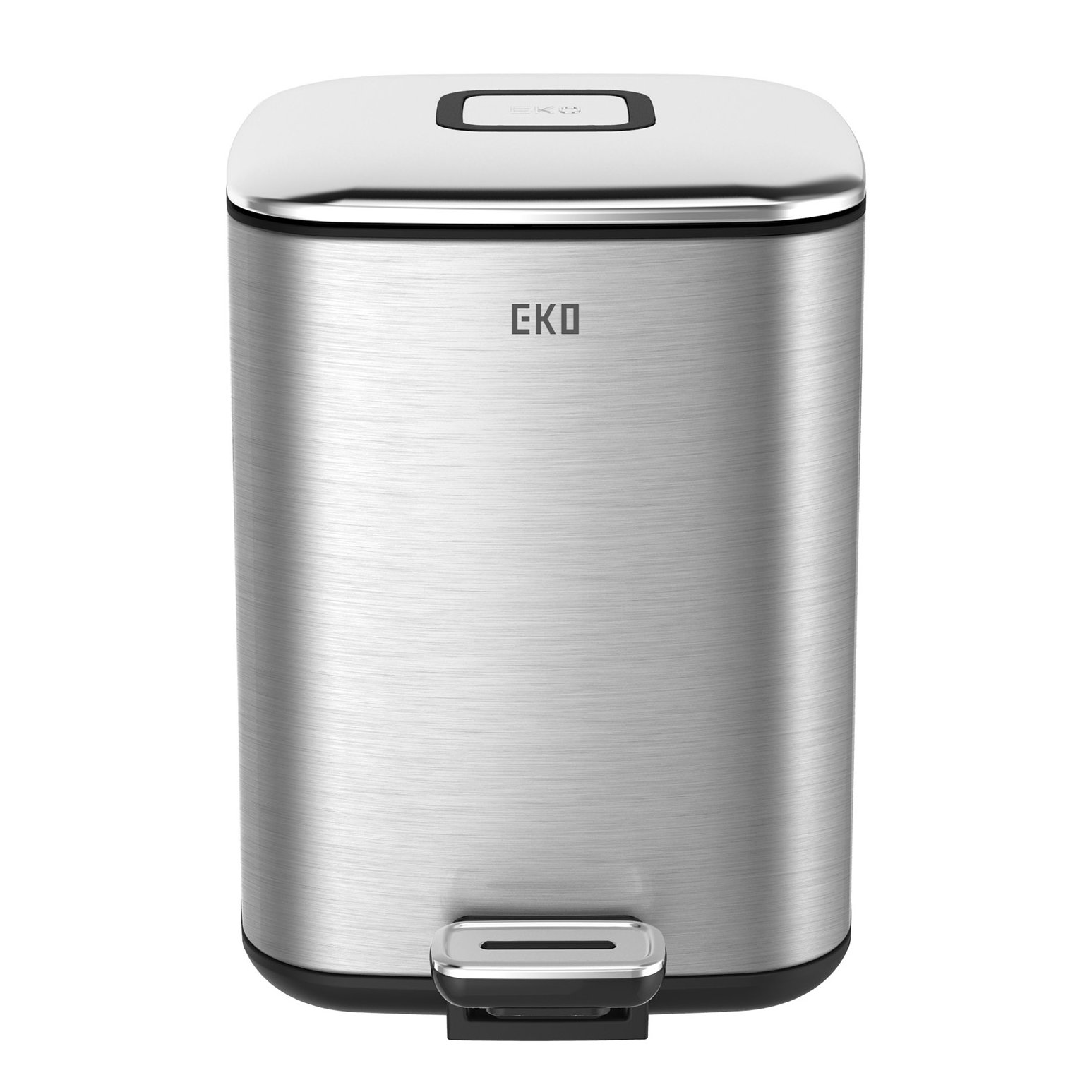 EKO 1.5Gal. Square Metal Trash Can & Reviews Wayfair