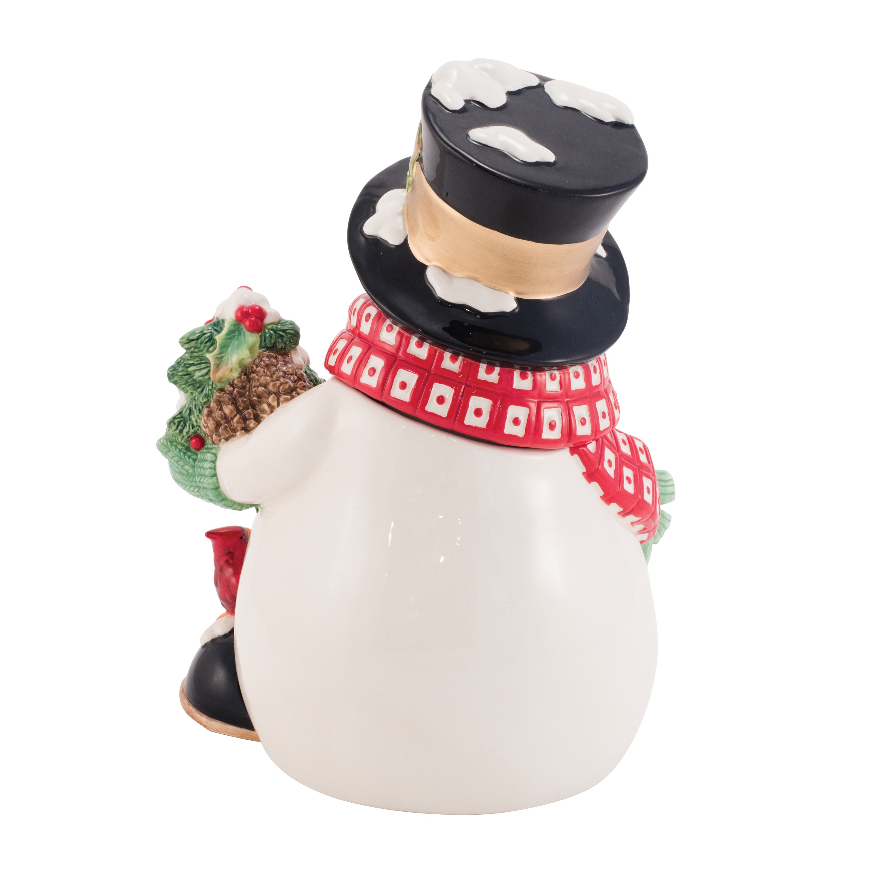 Snowman cookie jar vintage
