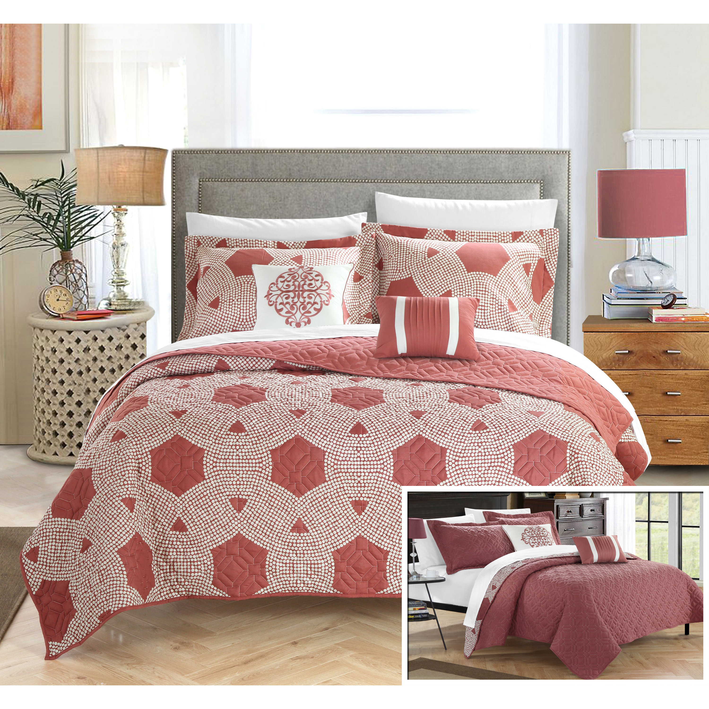 Chic Home Zoe Quilt Set & Reviews Wayfair