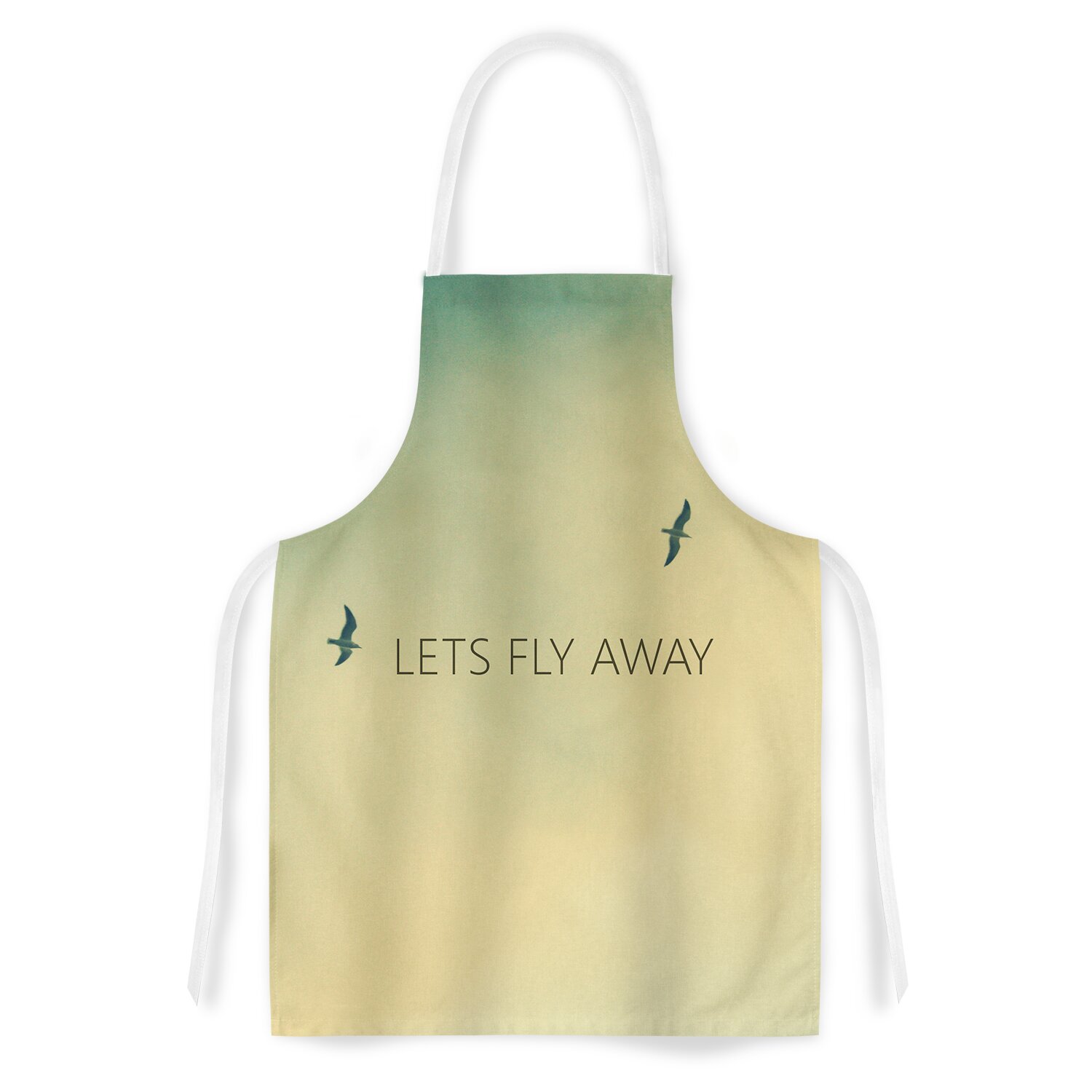 Lets Fly Away by Richard Casillas Artistic Apron by KESS InHouse