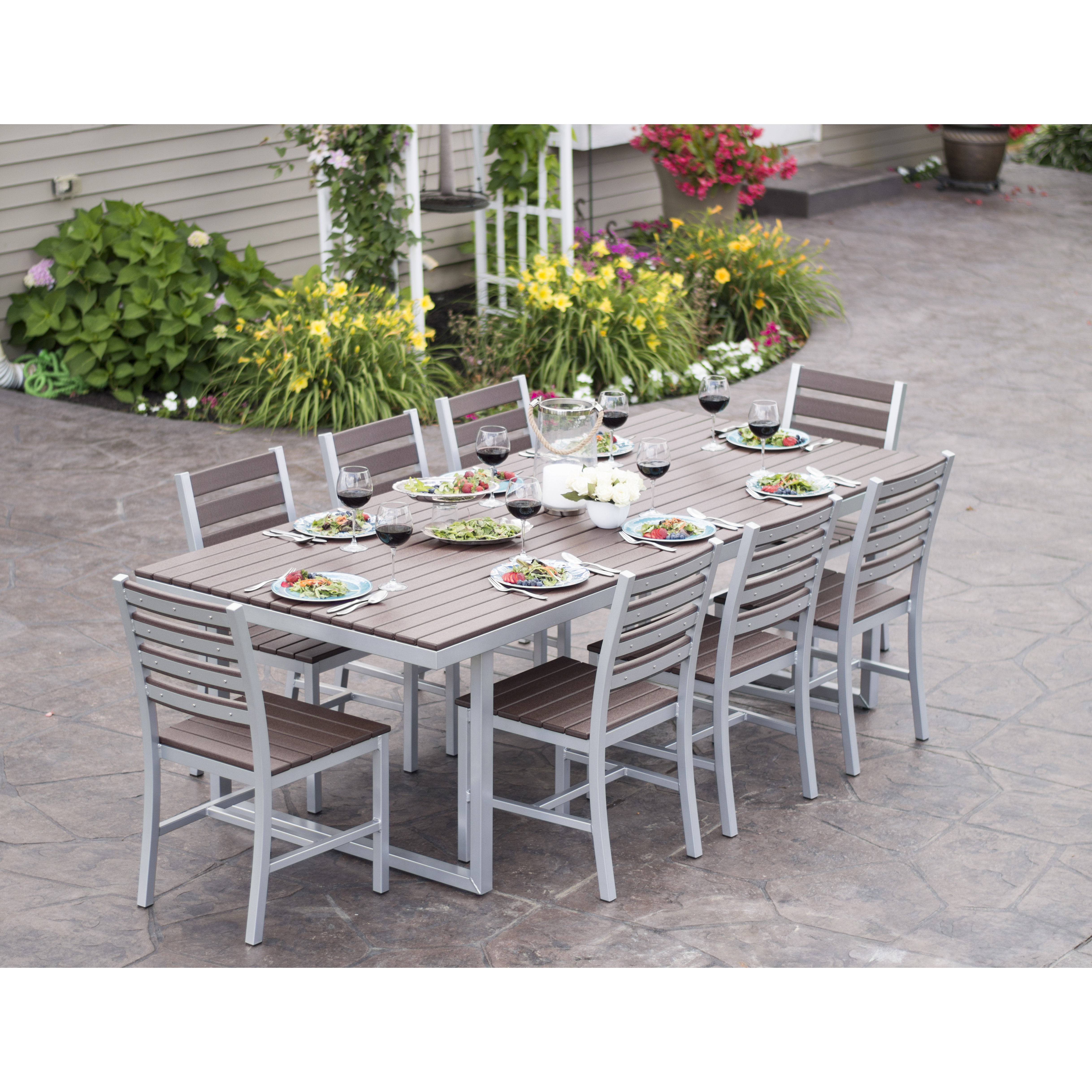Elan Furniture Kinzie 9 Piece Dining Set & Reviews Wayfair