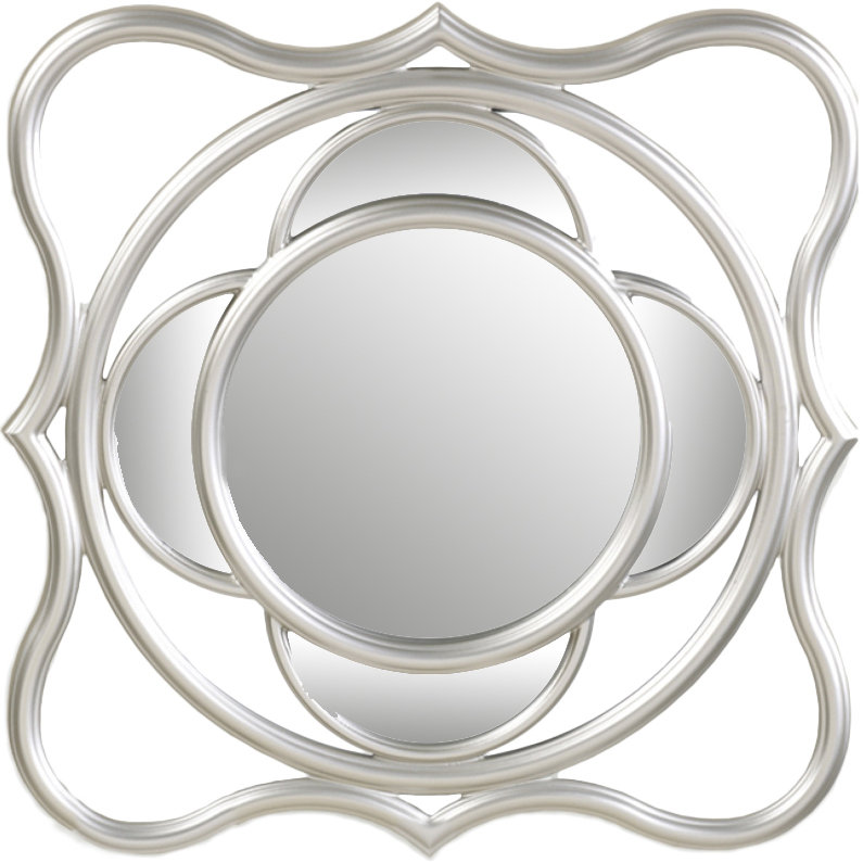 Bombay Silver Wave Wall Mirror & Reviews Wayfair