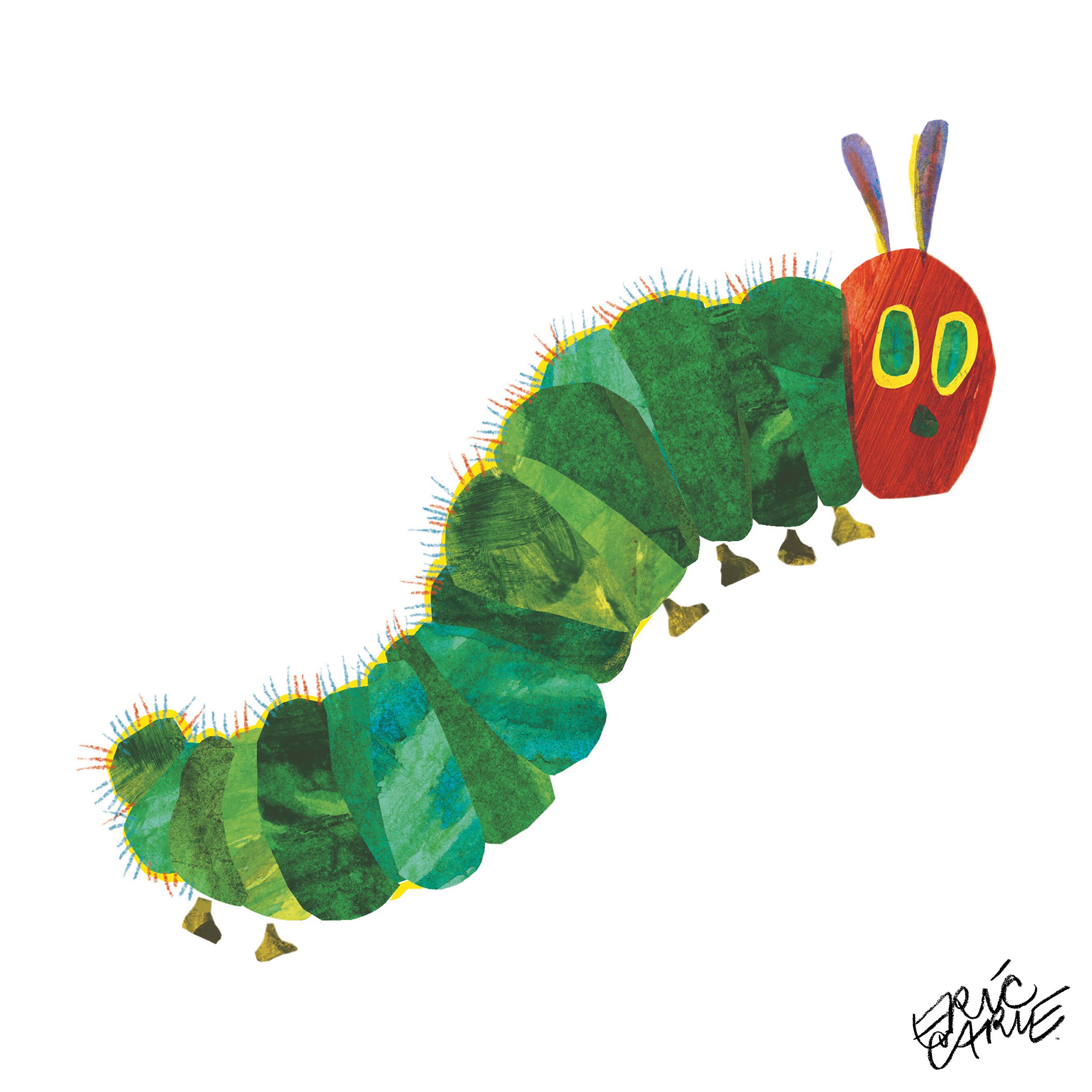 Character Caterpillar by Eric Carle Painting Print on Wrapped Canvas ...