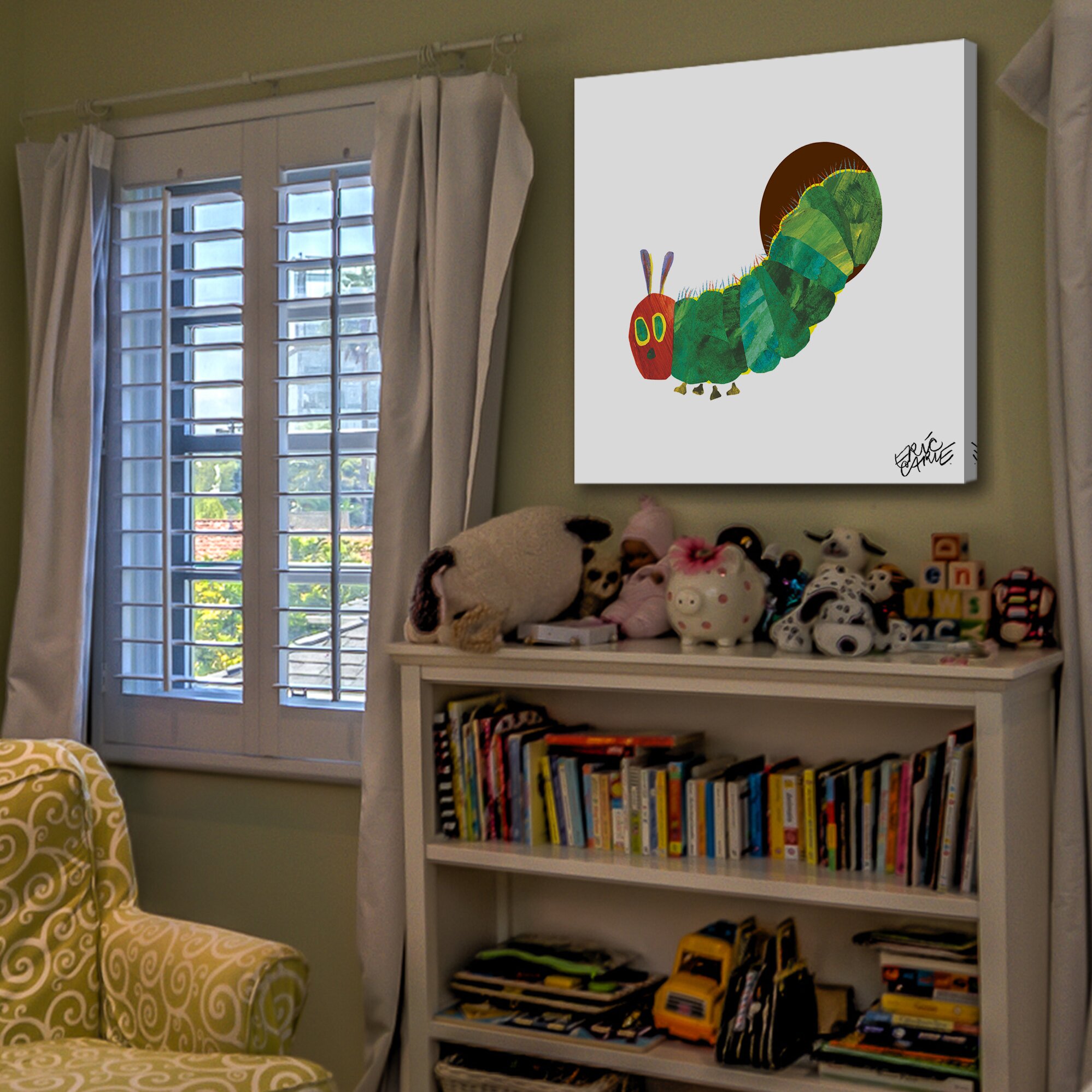 The Very Hungry Caterpillar Character Caterpillar 5 by Eric Carle ...