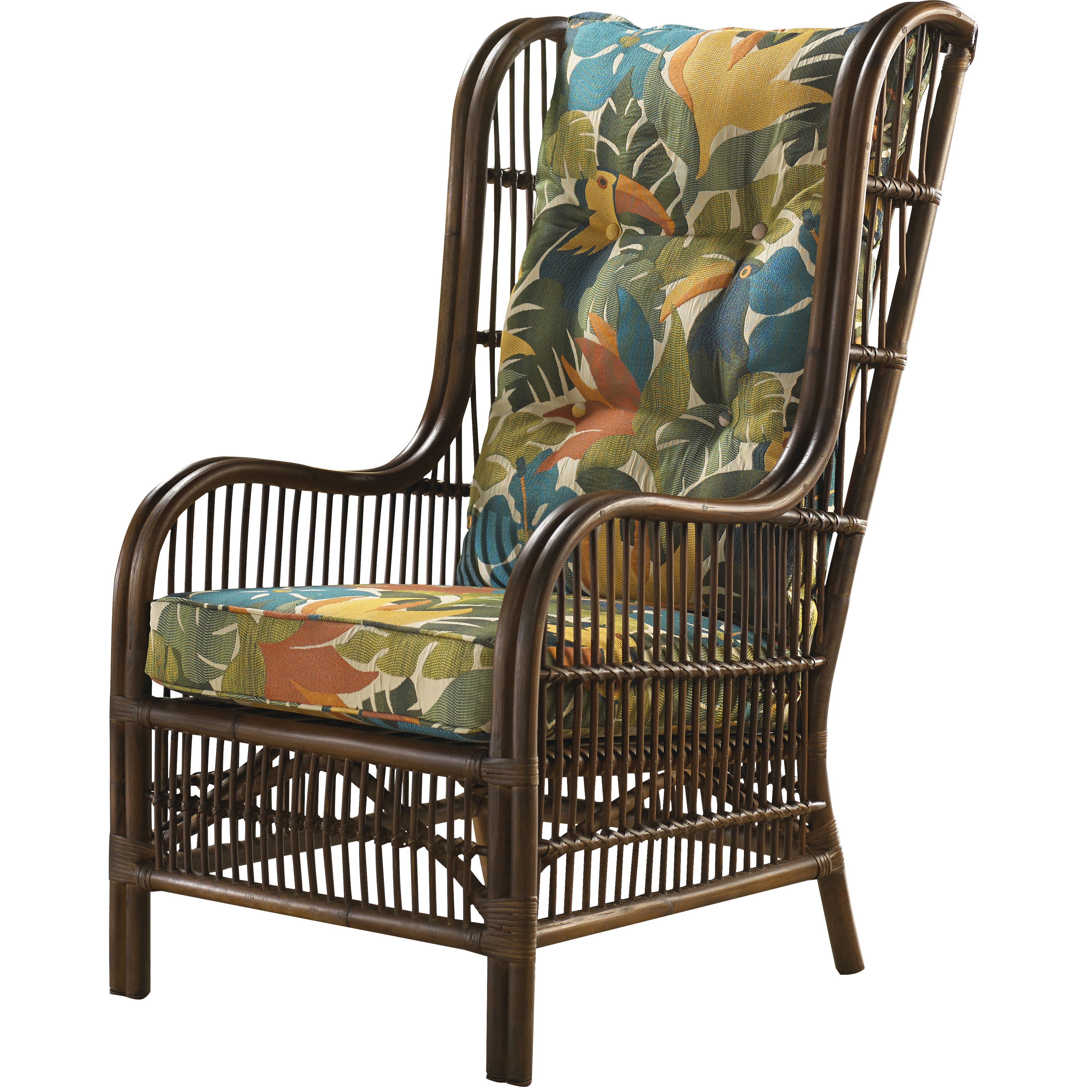 Panama Jack Bora Bora Wingback Chair with Cushion & Reviews Wayfair
