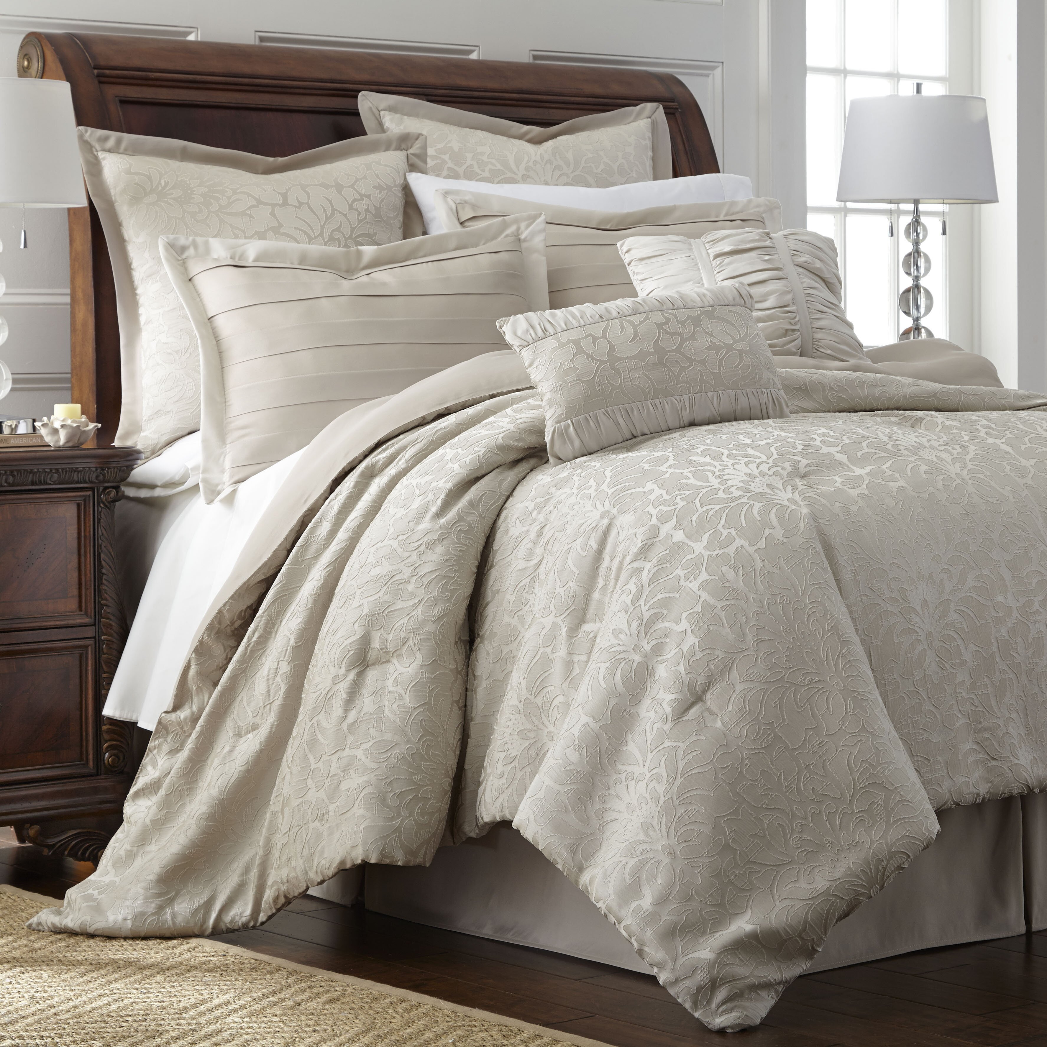 Colonial Textiles Samantha 8 Piece Comforter Set & Reviews | Wayfair