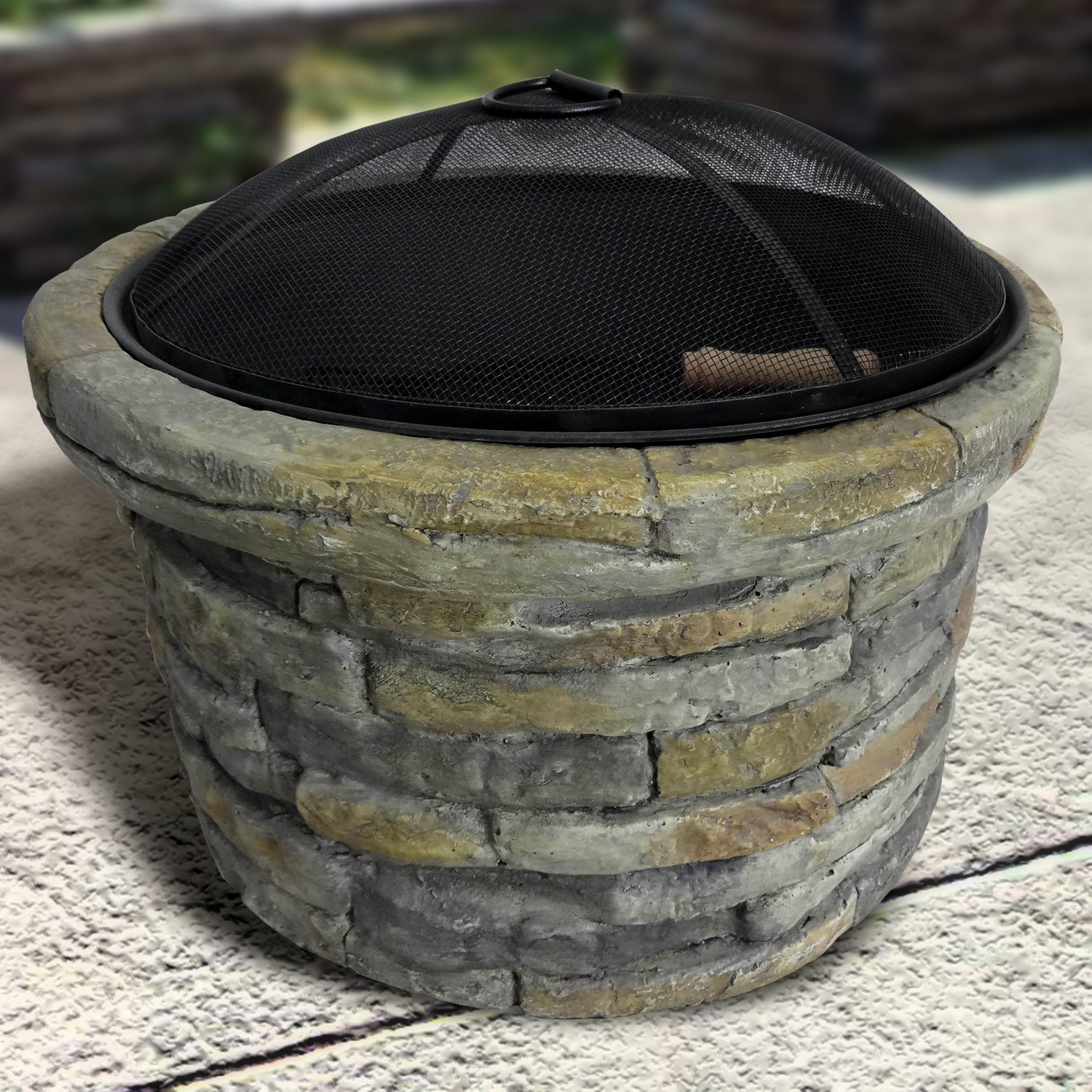 Stonegate Petite Malibu Outdoor Fire Pit & Reviews Wayfair