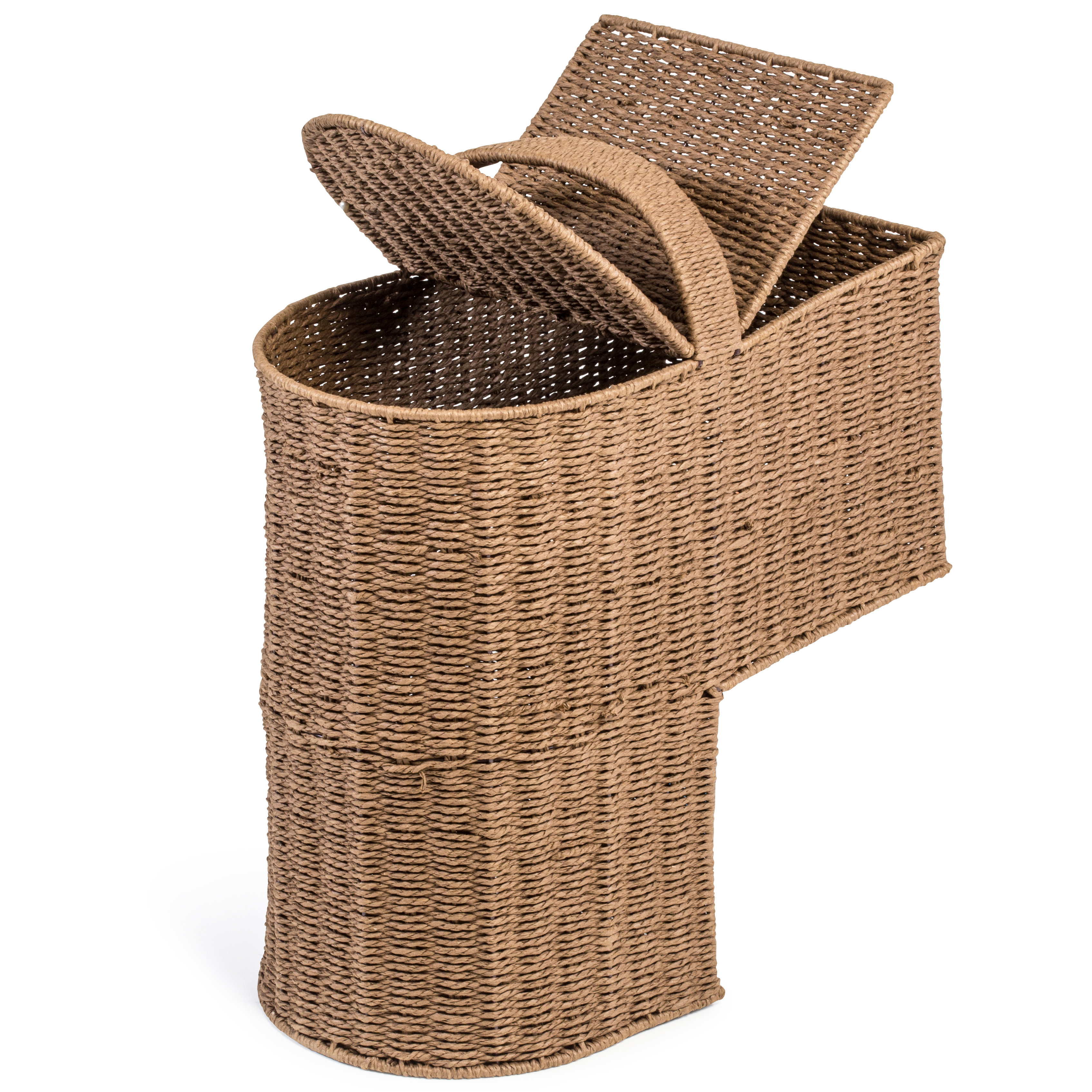 Trademark Innovations Storage Stair Basket with Handle & Reviews Wayfair