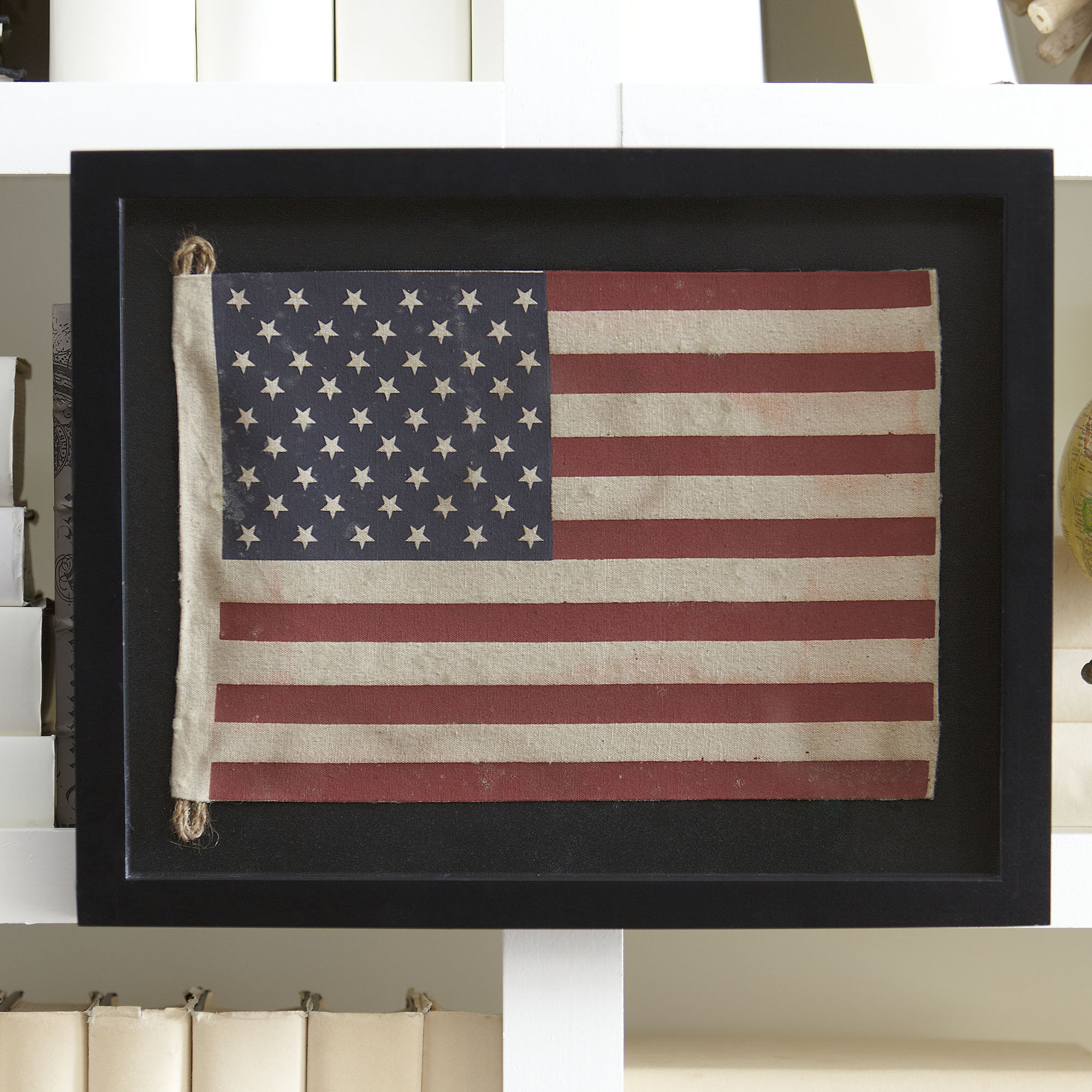Birch Lane Small American Flag Framed Wall Art Birch Lane