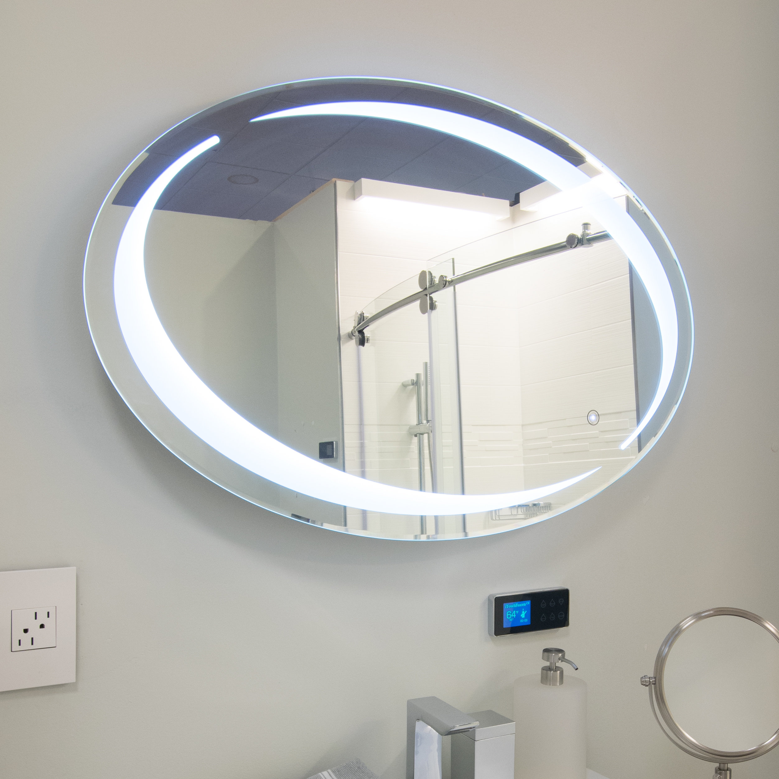 Sol Oval LED Vanity Mirror Wayfair