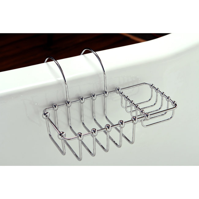 Kingston Brass Vintage Clawfoot Tub Soap and Sponge Holder & Reviews