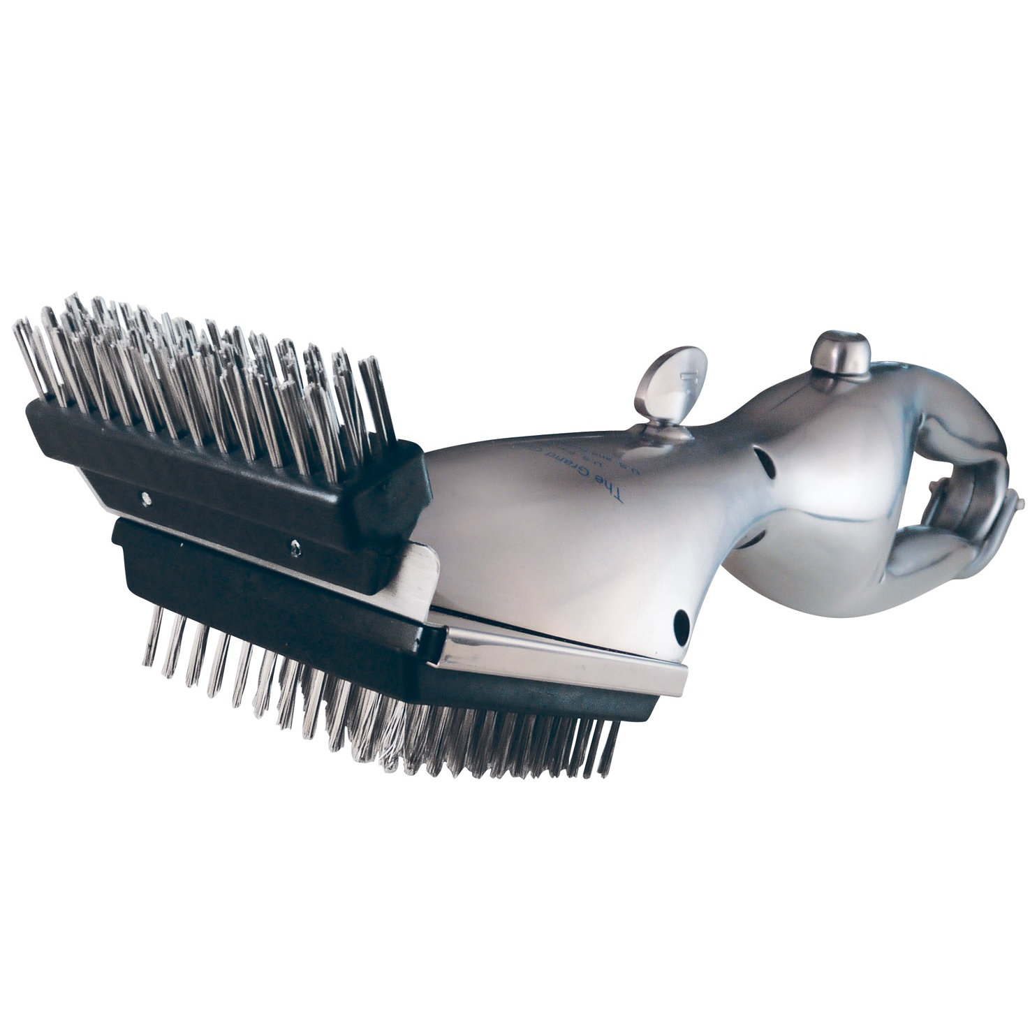 Grill Daddy Platinum Grill Cleaning Tool with Replacement Brush Set