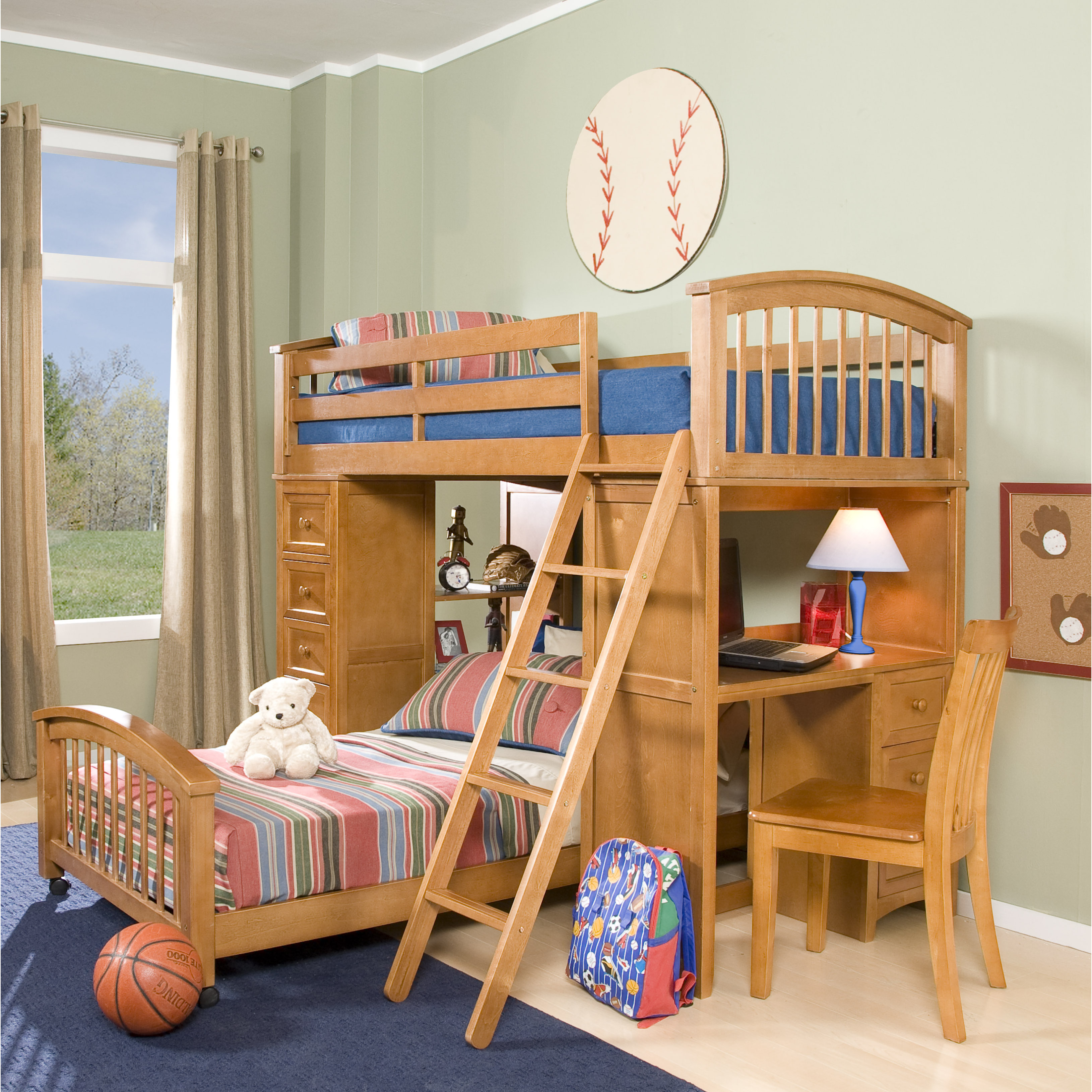 School House Twin Loft Bed Wayfair