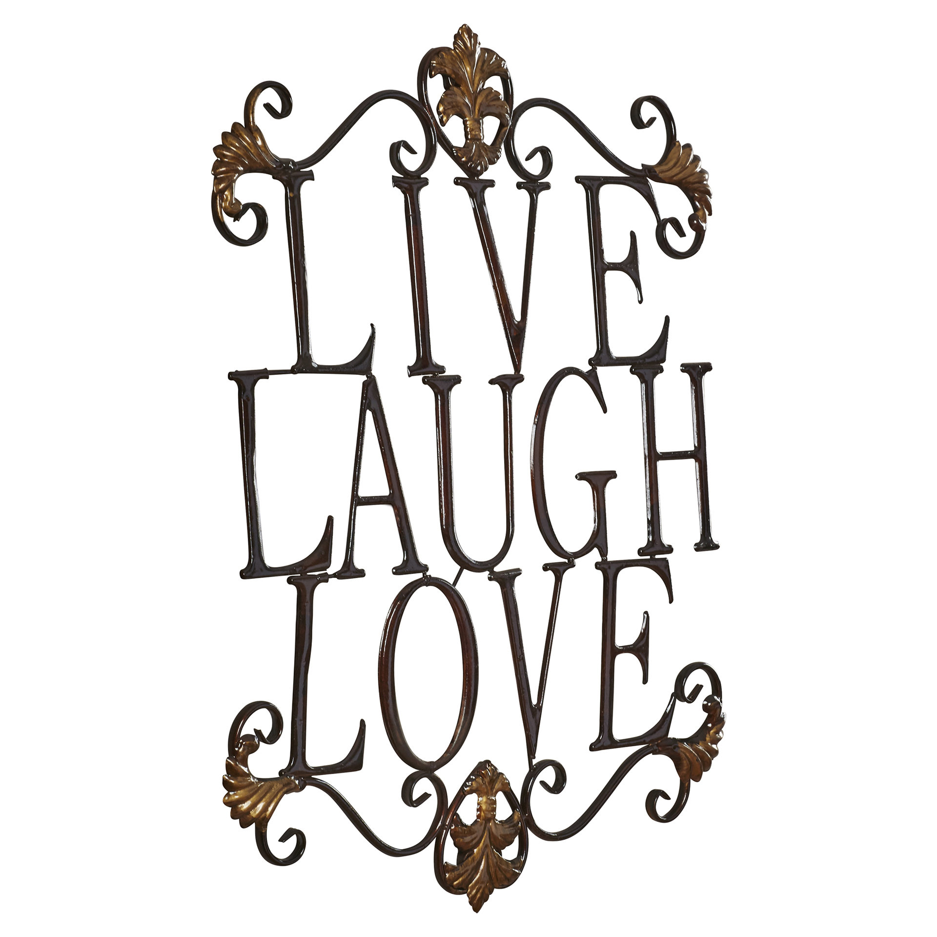 Loon Peak 'Live, Laugh, Love' Metal Wall Art & Reviews Wayfair
