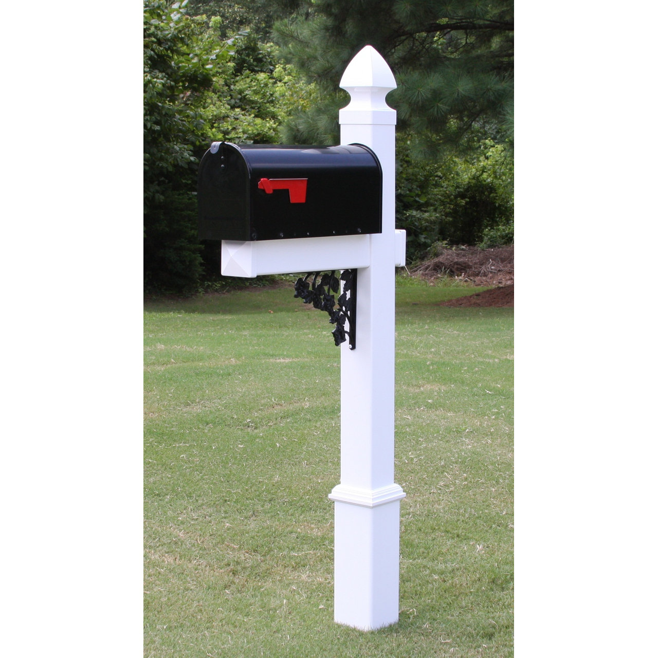 4EverProducts Post Mounted Mailbox & Reviews Wayfair
