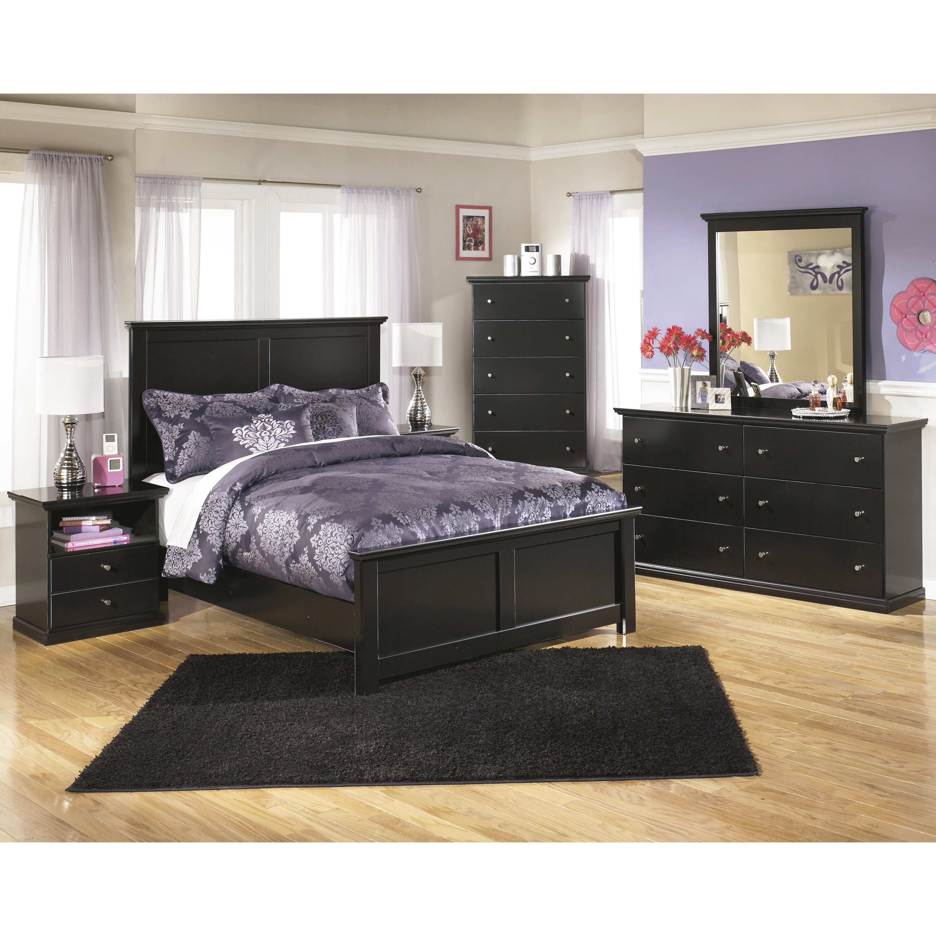 Signature Design By Ashley Maribel 6 Drawer Dresser & Reviews | Wayfair