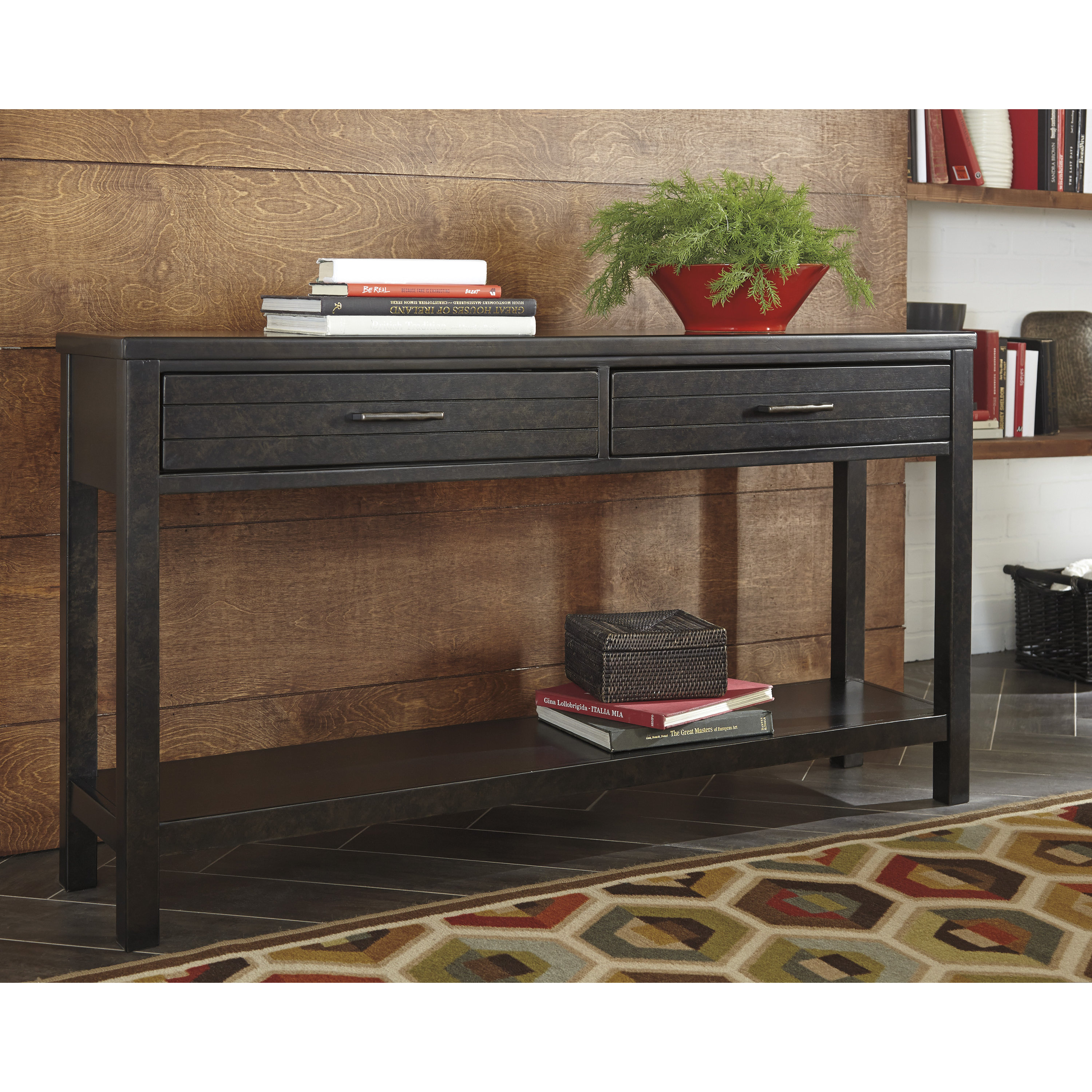 Signature Design by Ashley Jazzlyn Console Table & Reviews Wayfair